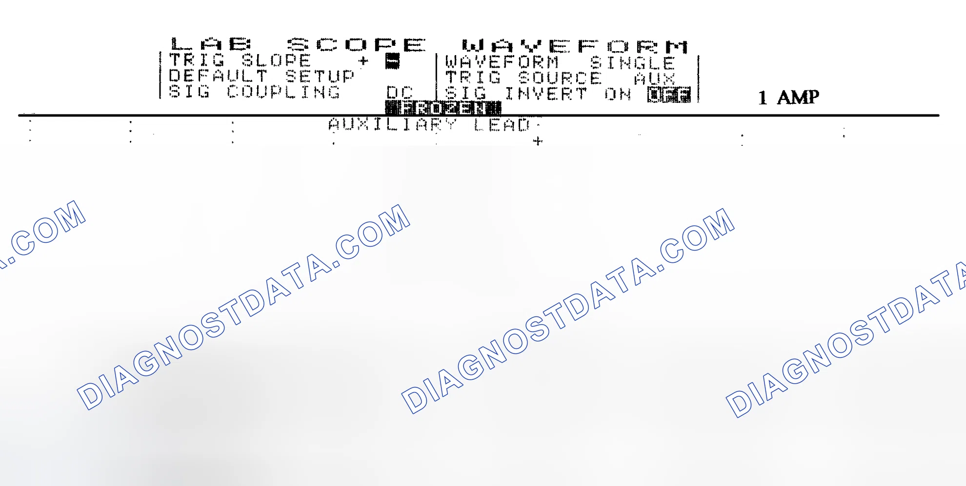 Scheme 20: Single Injector w/Normal Current Flow - Current Pattern