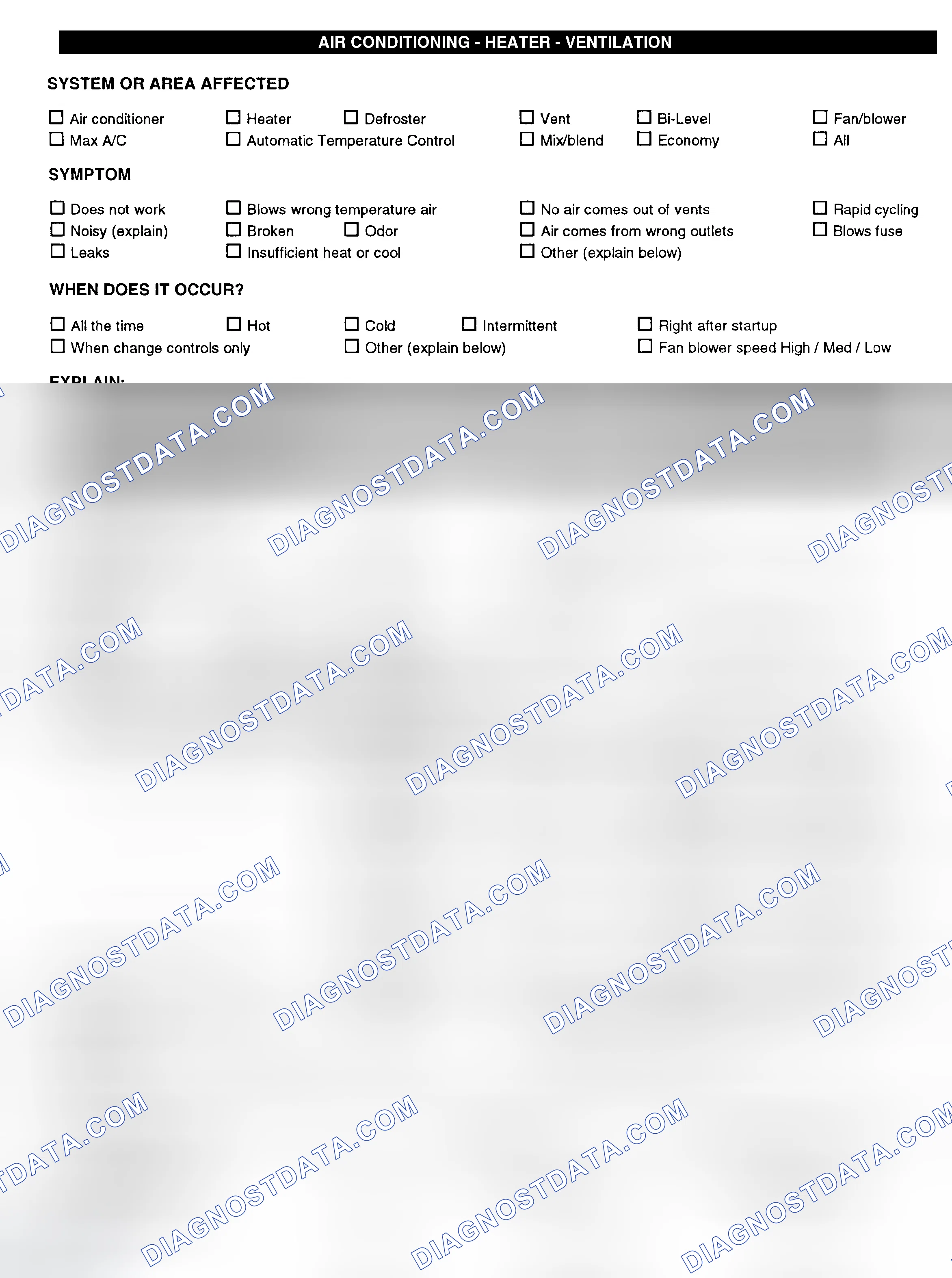 Scheme 4: Symptom Check List - Page 3