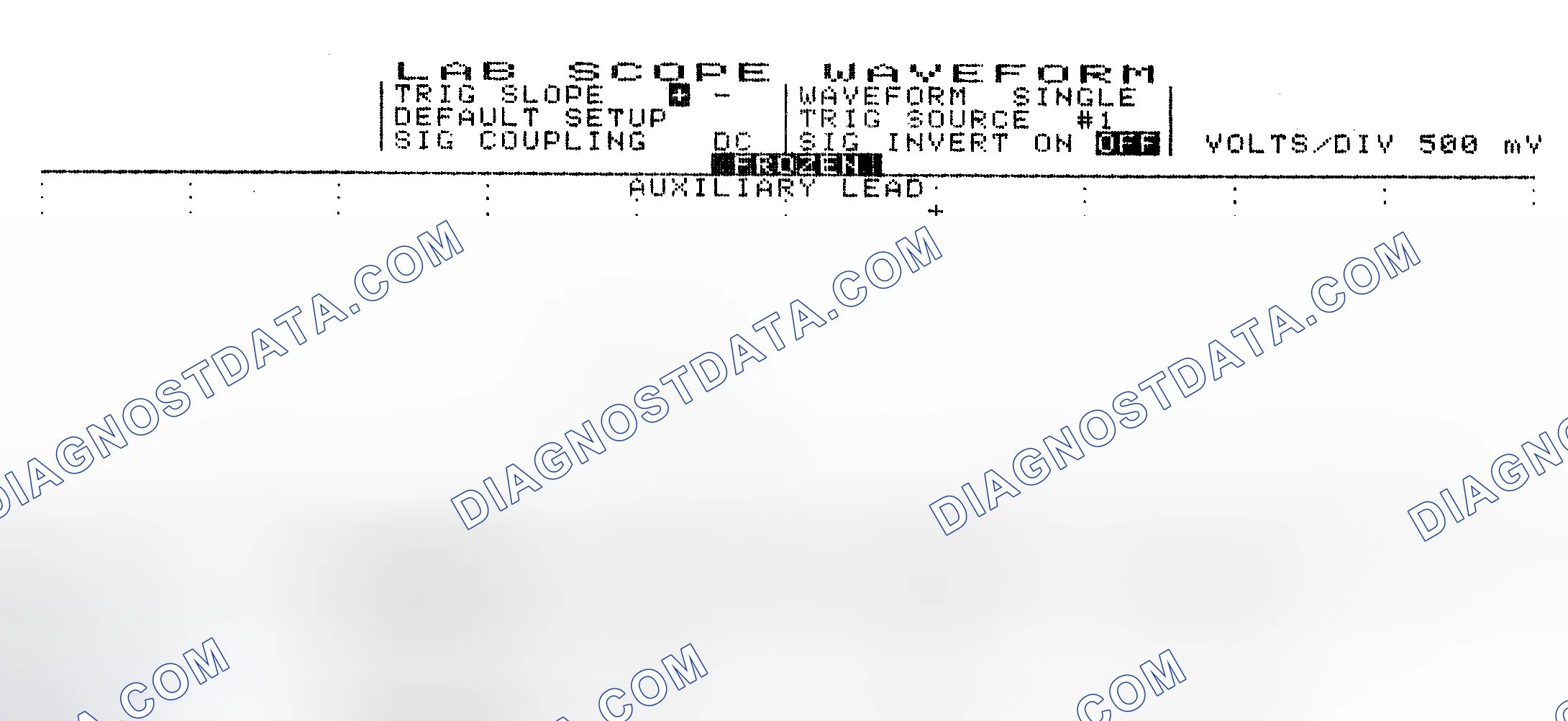 Scheme 10: Single Injector w/Excessive Current Flow - Current Pattern