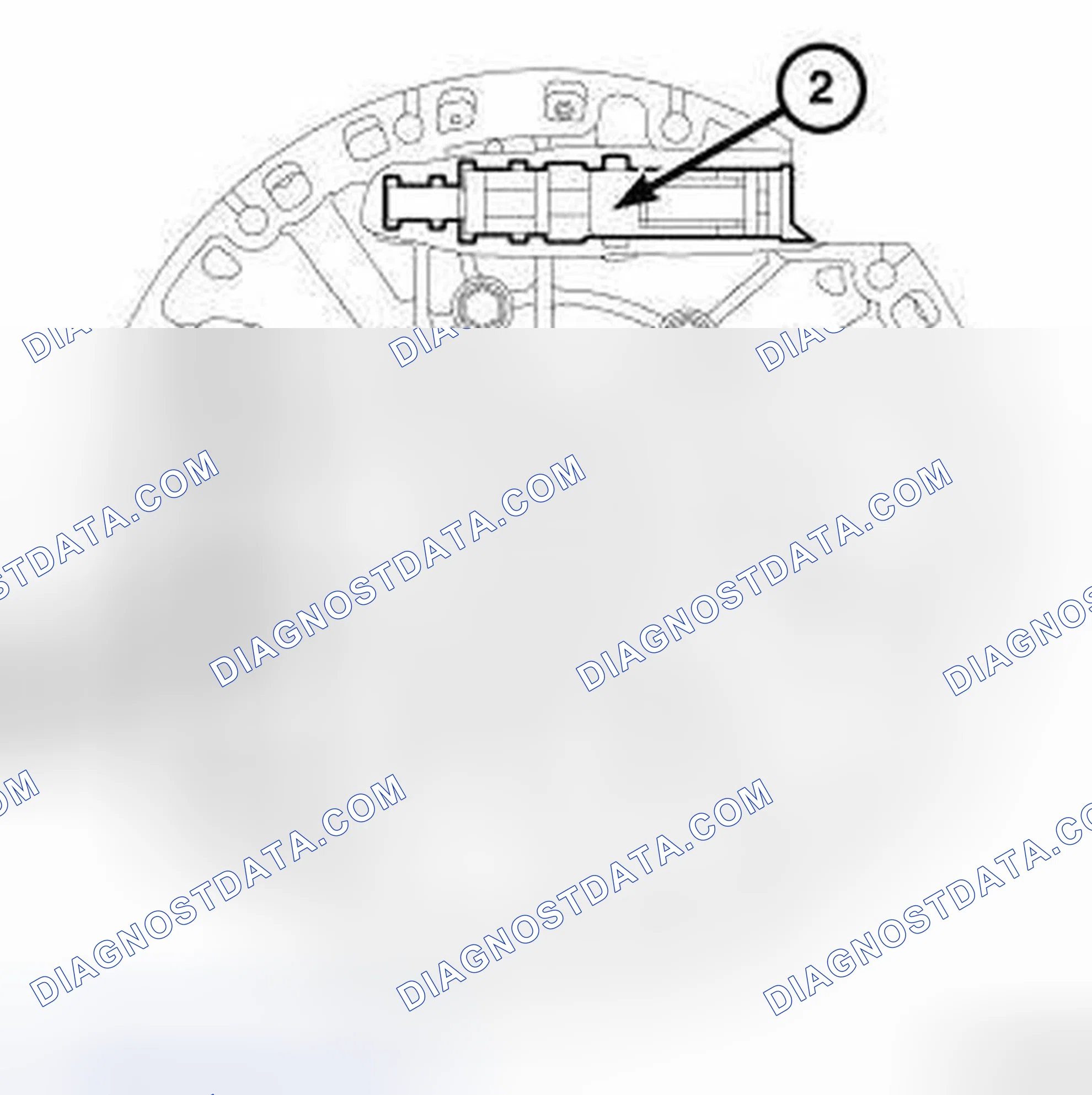 Scheme 601: OIL PUMP COVER REGULATOR VALVES