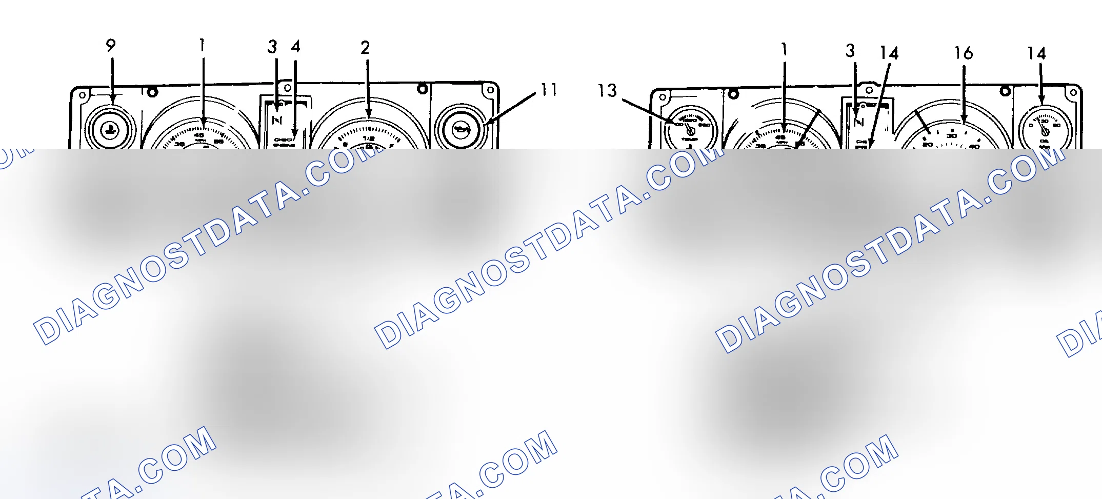 Scheme 1: SERVICE INDICATOR & WARNING LIGHTS