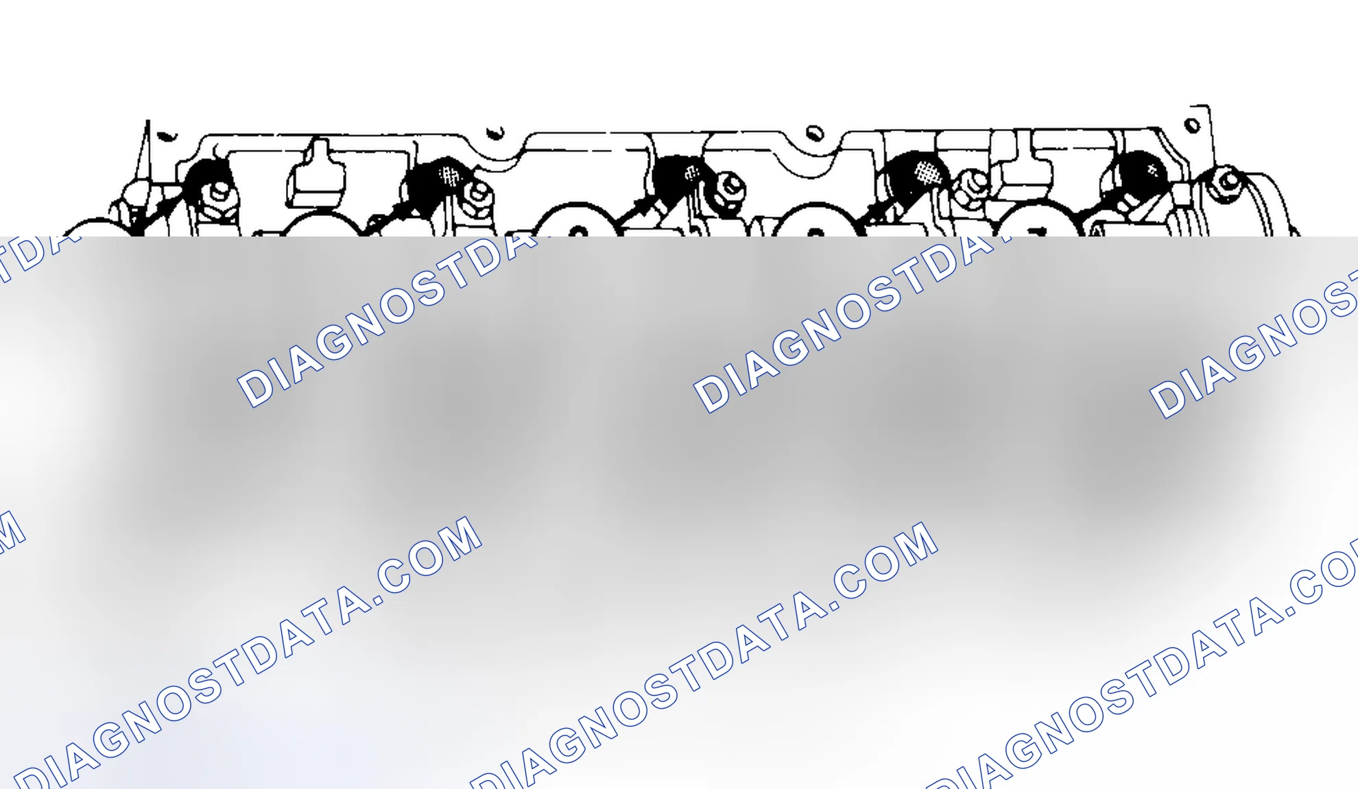 Scheme 7: Typical Cylinder Head Tightening or Loosening Sequence
