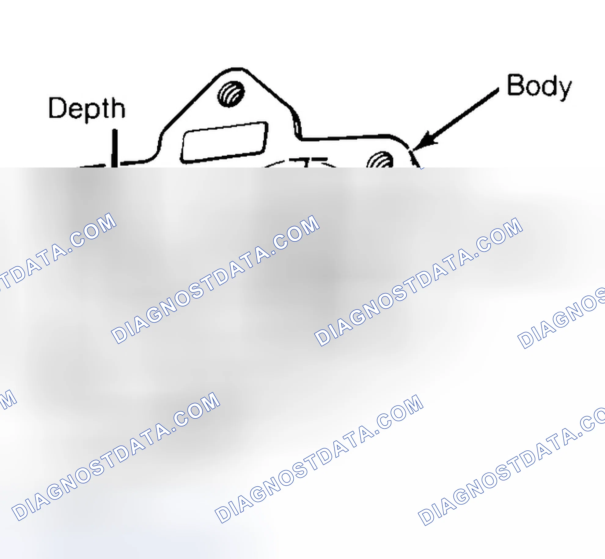 Scheme 35: Measuring Oil Pump Gear Cavity