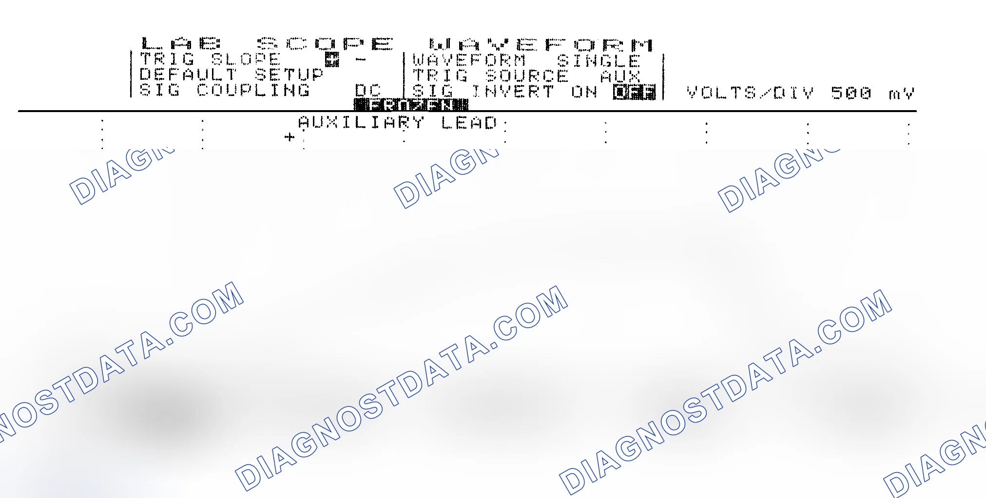 Scheme 14: Single Injector w/Excessive Current Flow - Current Pattern