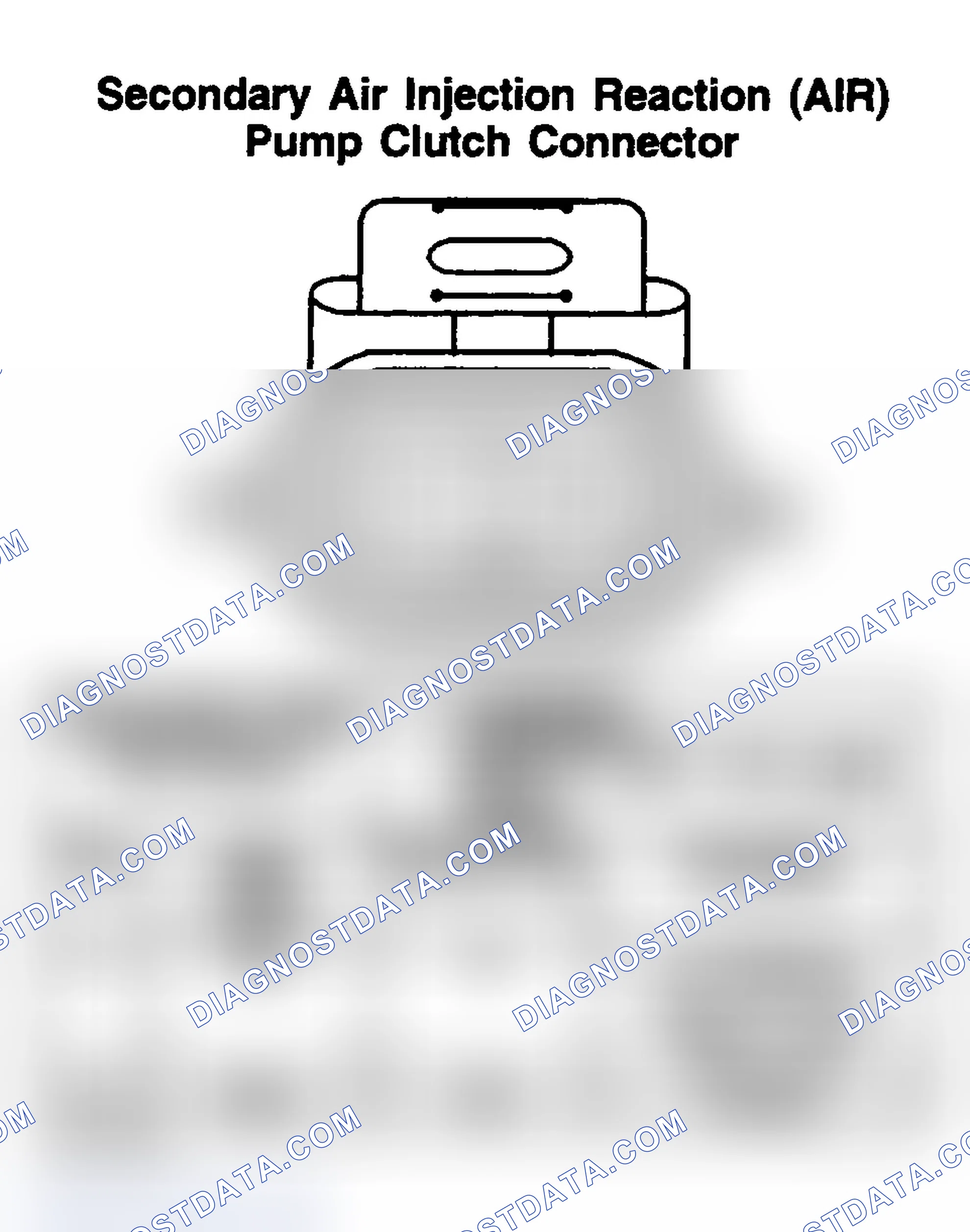 Scheme 239: SECONDARY AIR INJECTION REACTION (AIR) PUMP CLUTCH