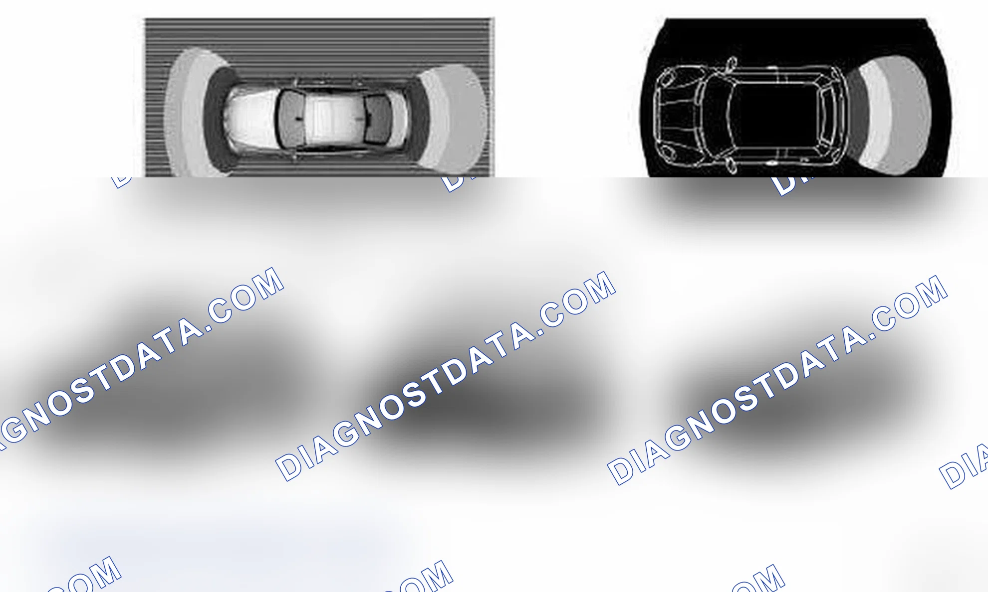 Scheme 261: PARK DISTANCE CONTROL E70, E87, E90, E91, E92, E93, R56