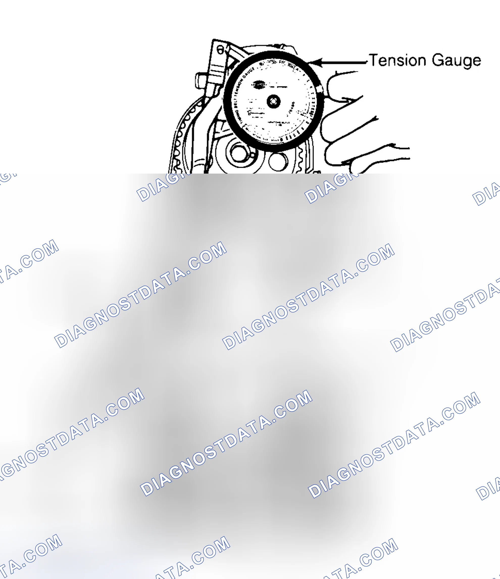 Scheme 3: Adjusting Typical Timing Belt Tension