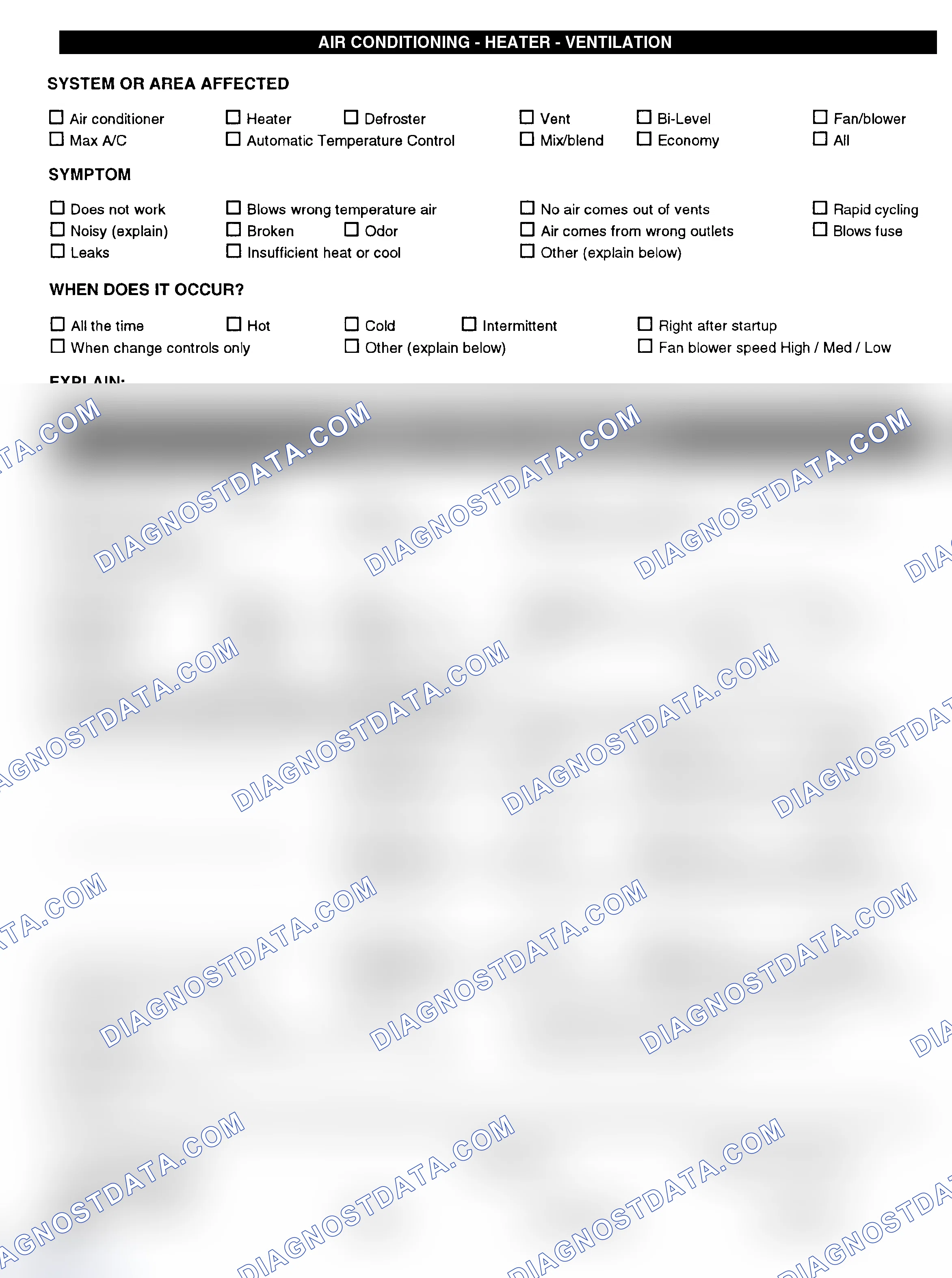 Scheme 4: Symptom Check List - Page 3