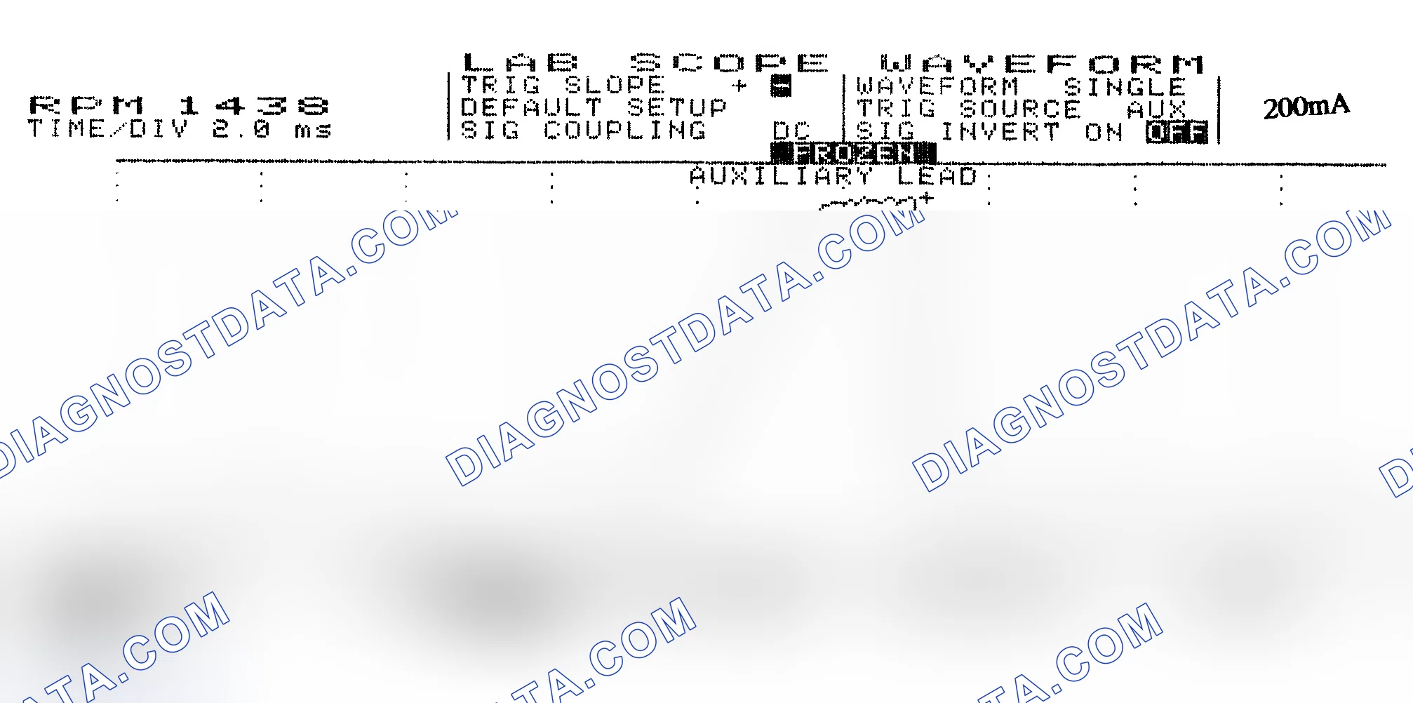 Scheme 15: Single Injector w/Normal Current Flow - Current Pattern