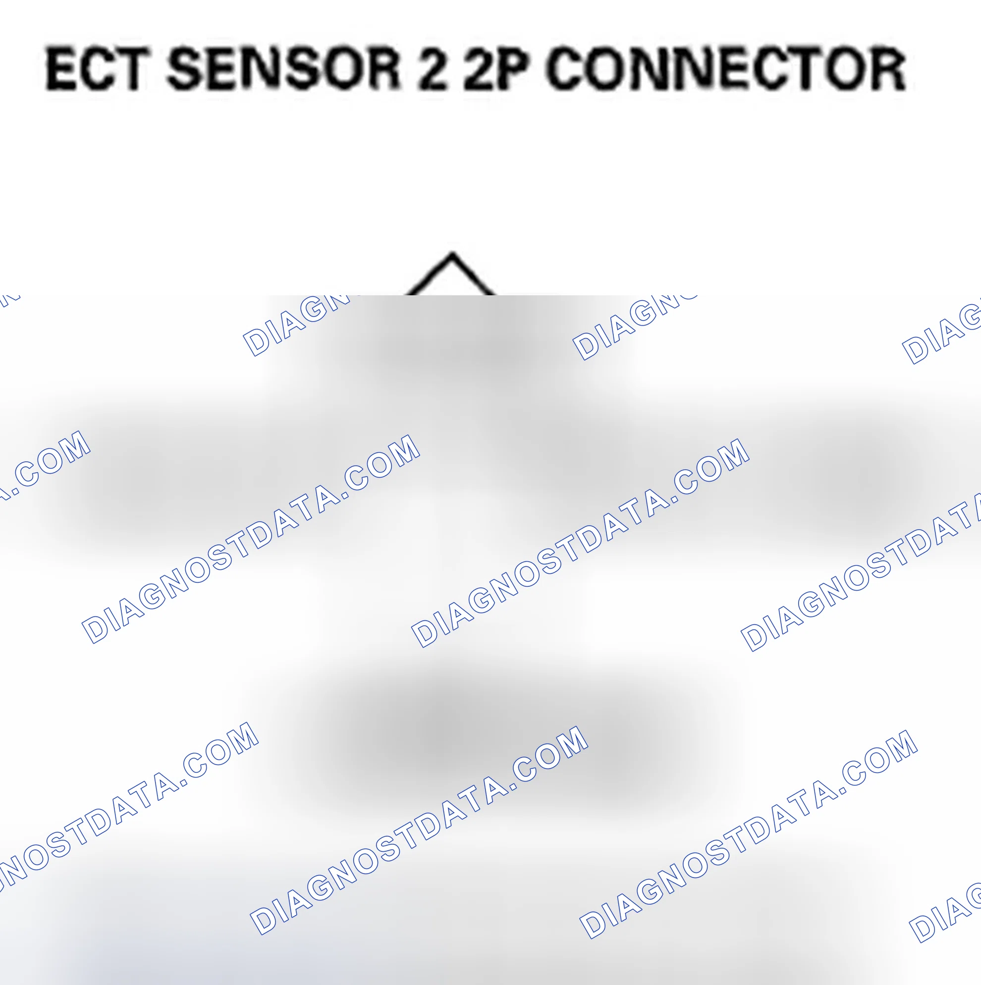 Scheme 231: DTC P2185: ECT Sensor 2 Circuit High Voltage
