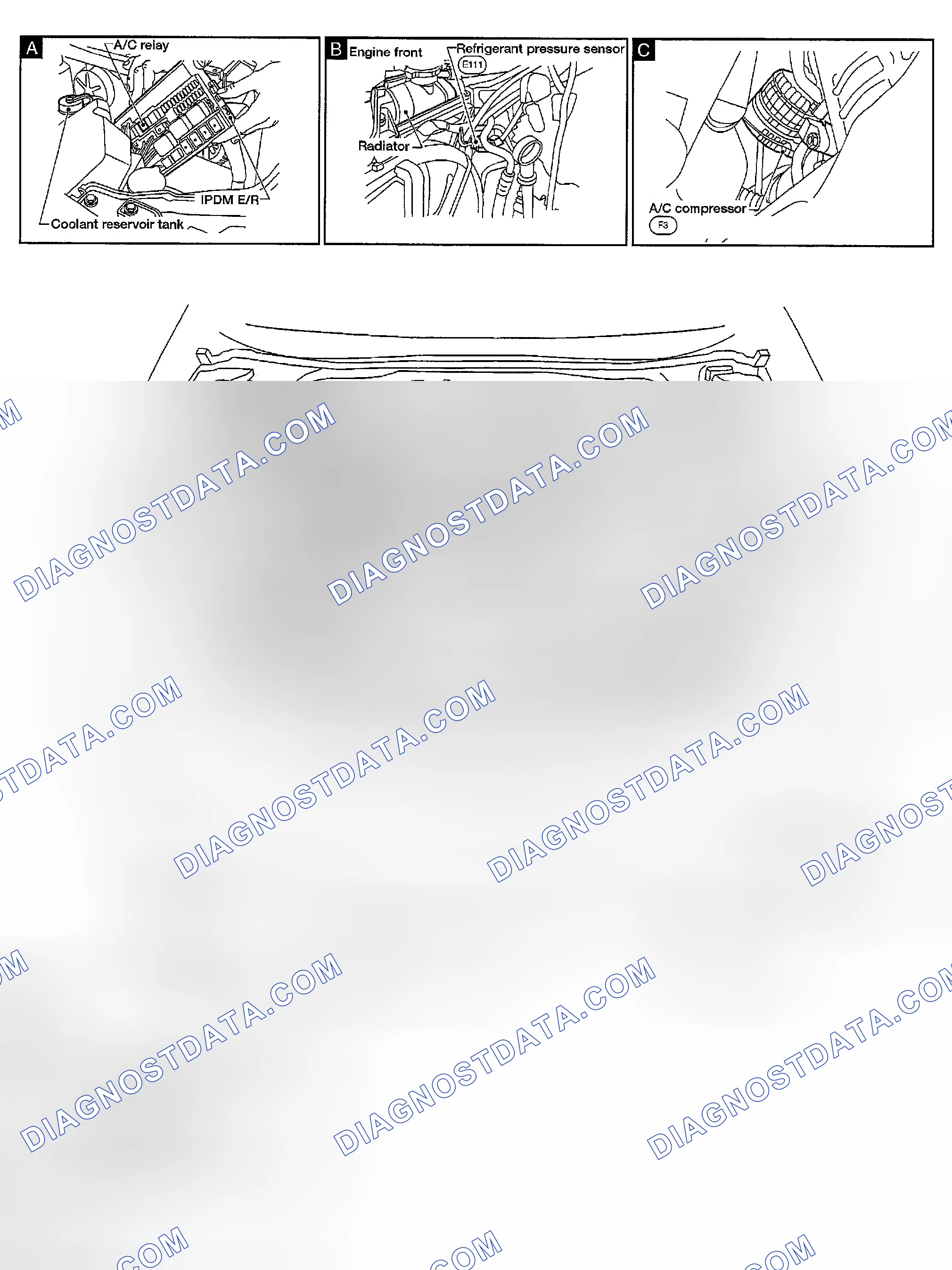 Scheme 17: ENGINE COMPARTMENT