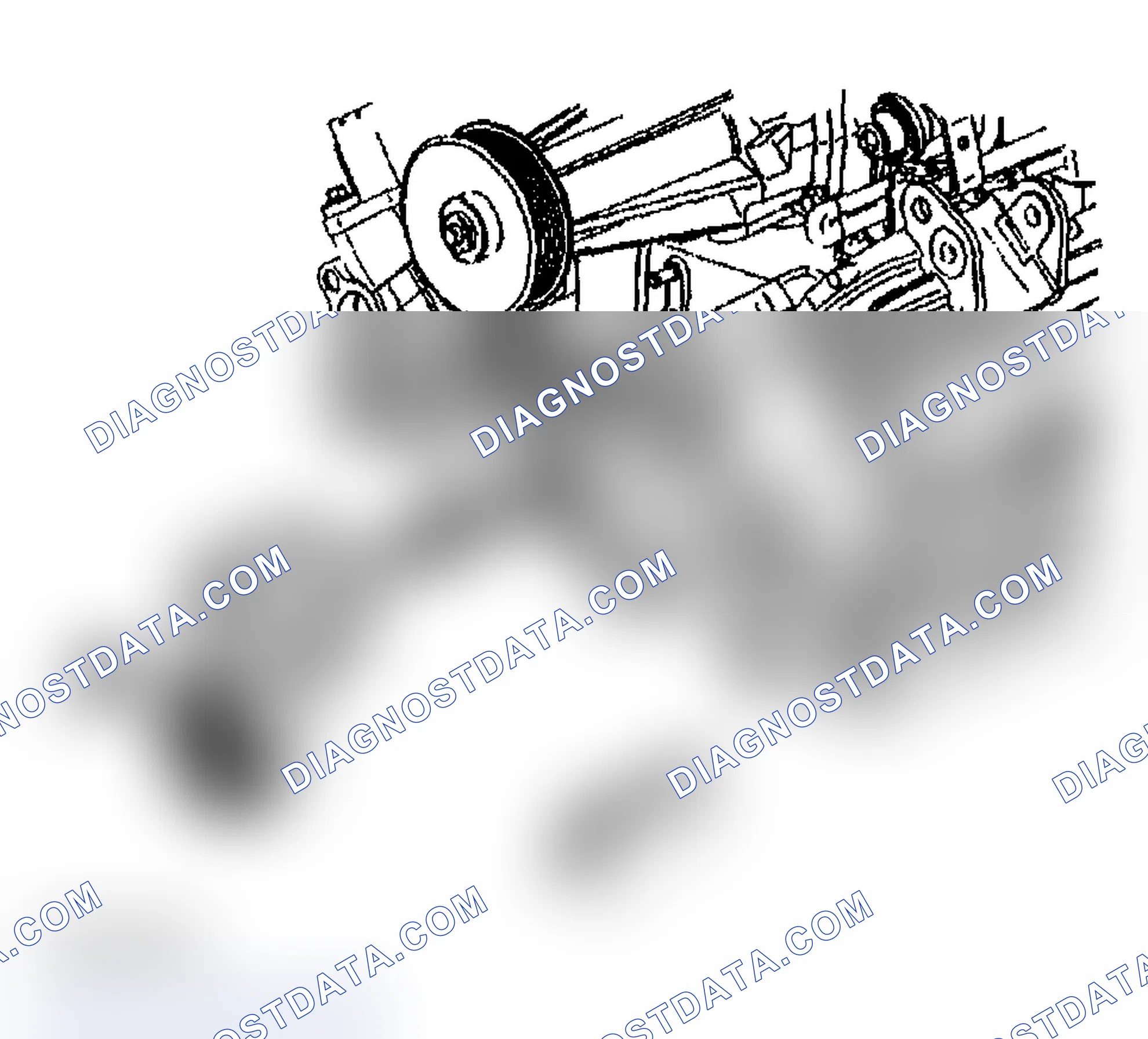 Scheme 480: Drive Belt Tensioner (Left Side) - Removal (L67)