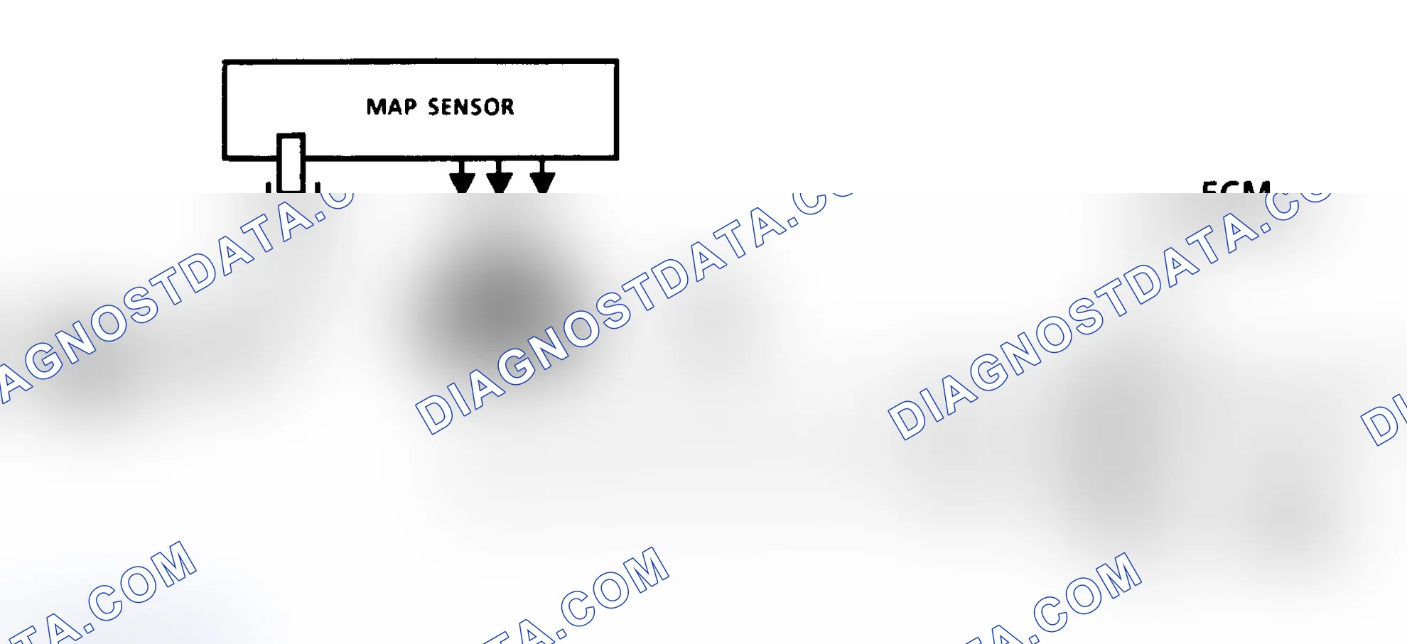 Scheme 116: Code 33 Schematic: MAP Sensor Signal Voltage High