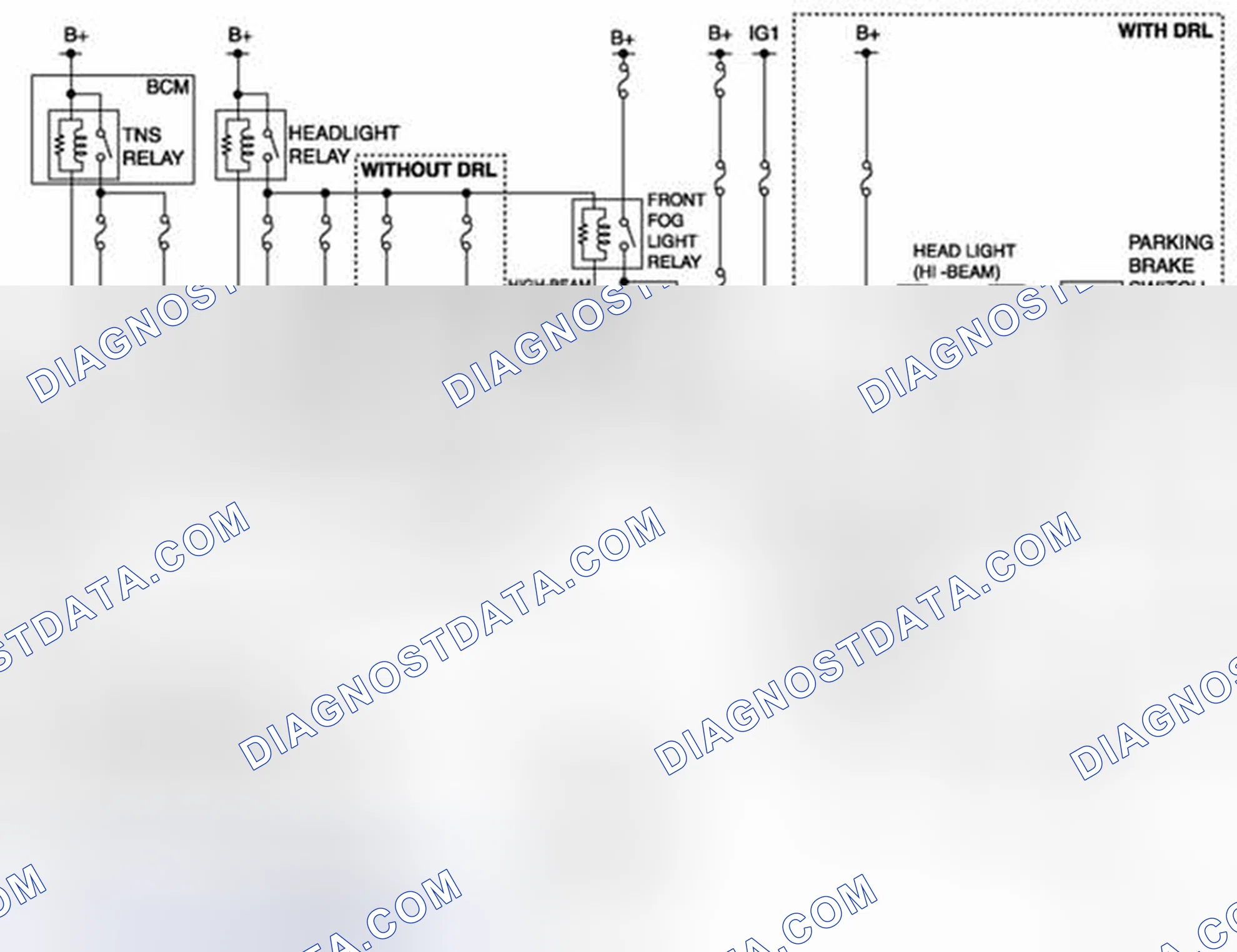 Scheme 49: Auto Light-Off System Wiring Diagram