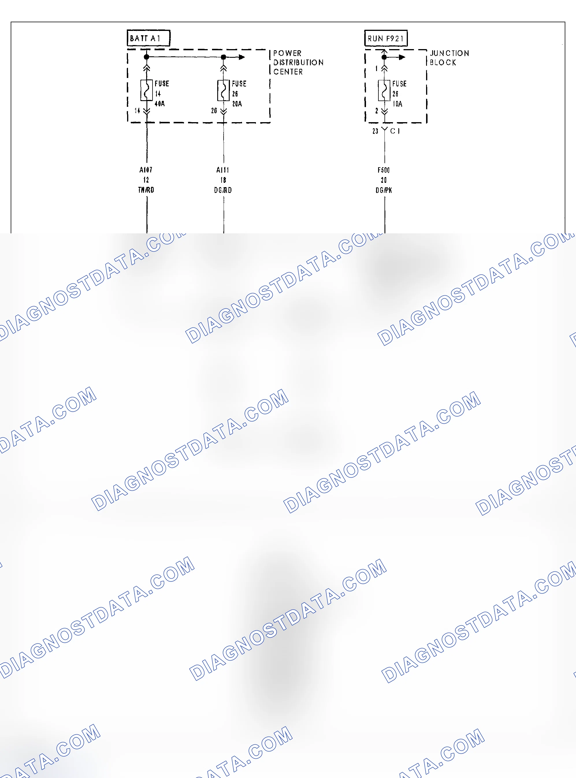 Scheme 244: P2105-ABS VALVE SUPPLY VOLTAGE CIRCUIT LOW