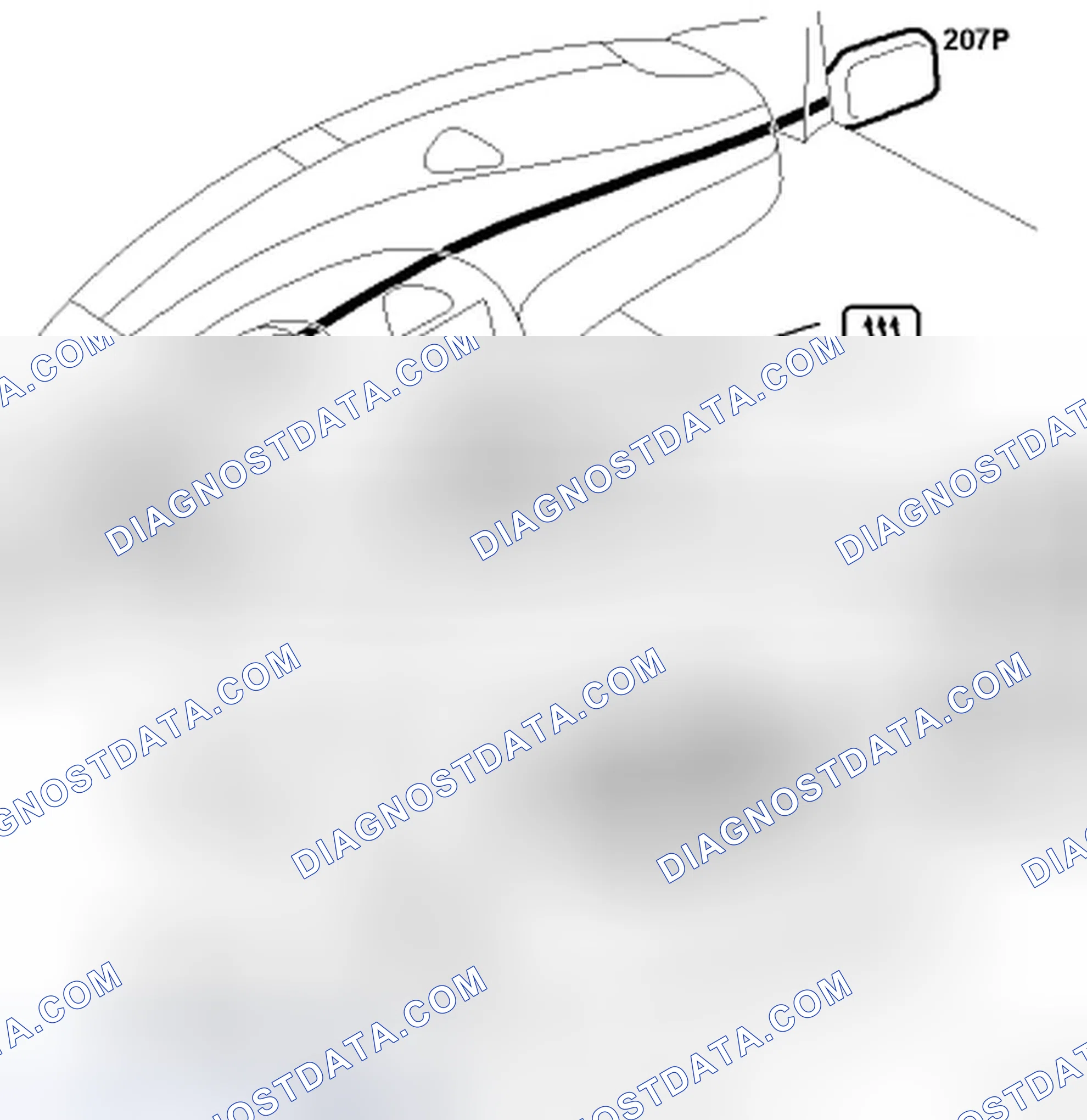 Scheme 22: SYSTEM OVERVIEW, ELECTRICALLY HEATED REAR WINDOW AND DOOR MIRRORS (CARS WITH ACC) (4D)