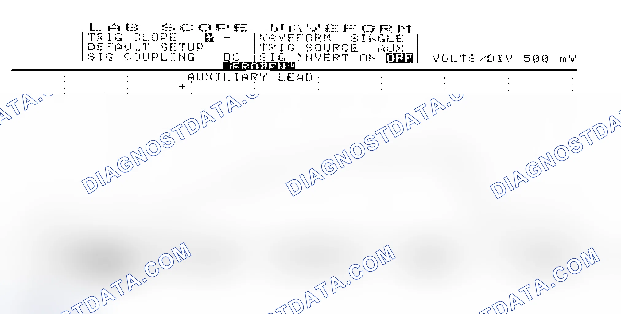Scheme 14: Single Injector w/Excessive Current Flow - Current Pattern
