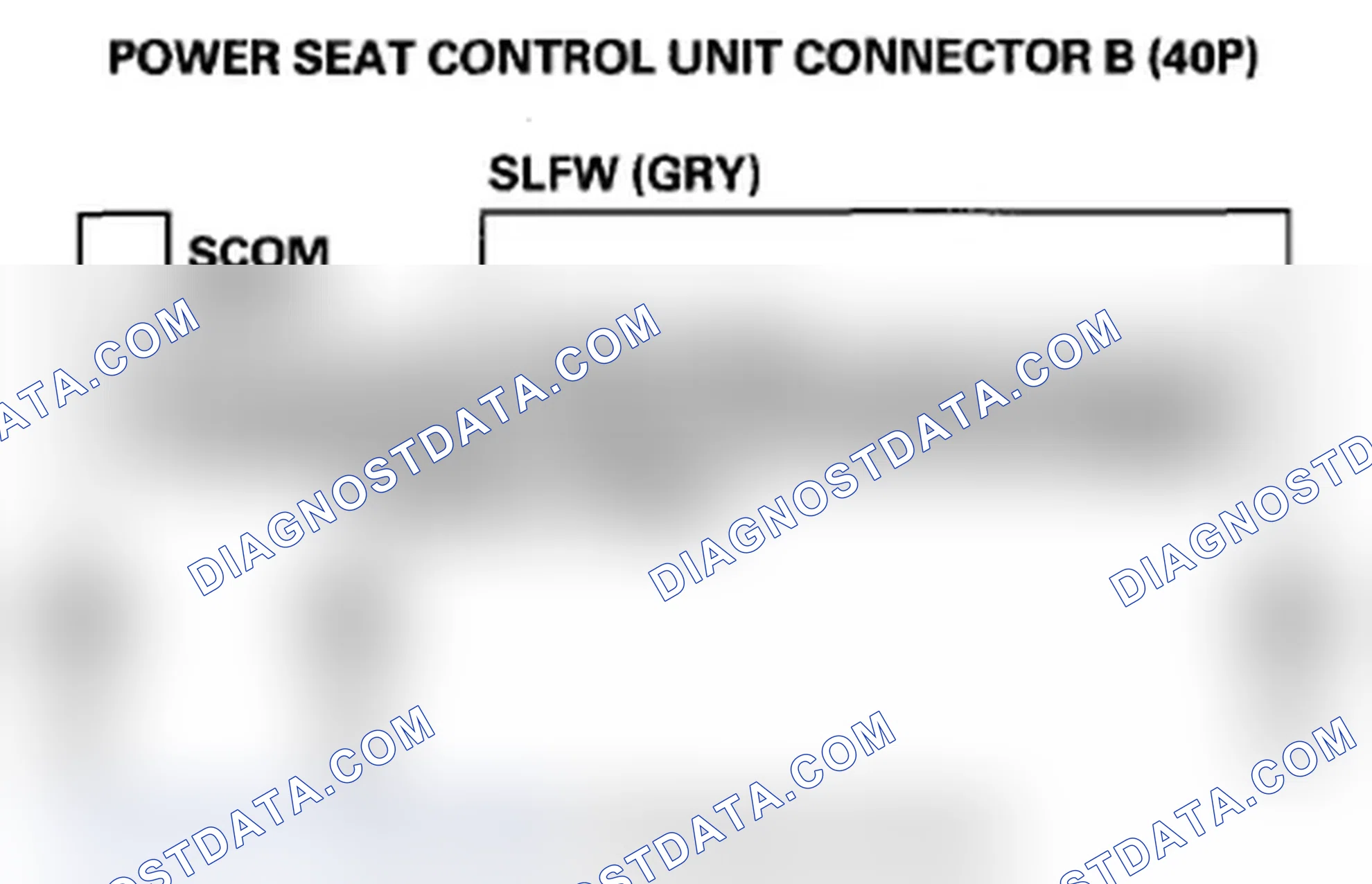 Scheme 224: DTC B1844: Power Seat Slide Switch Circuit Malfunction