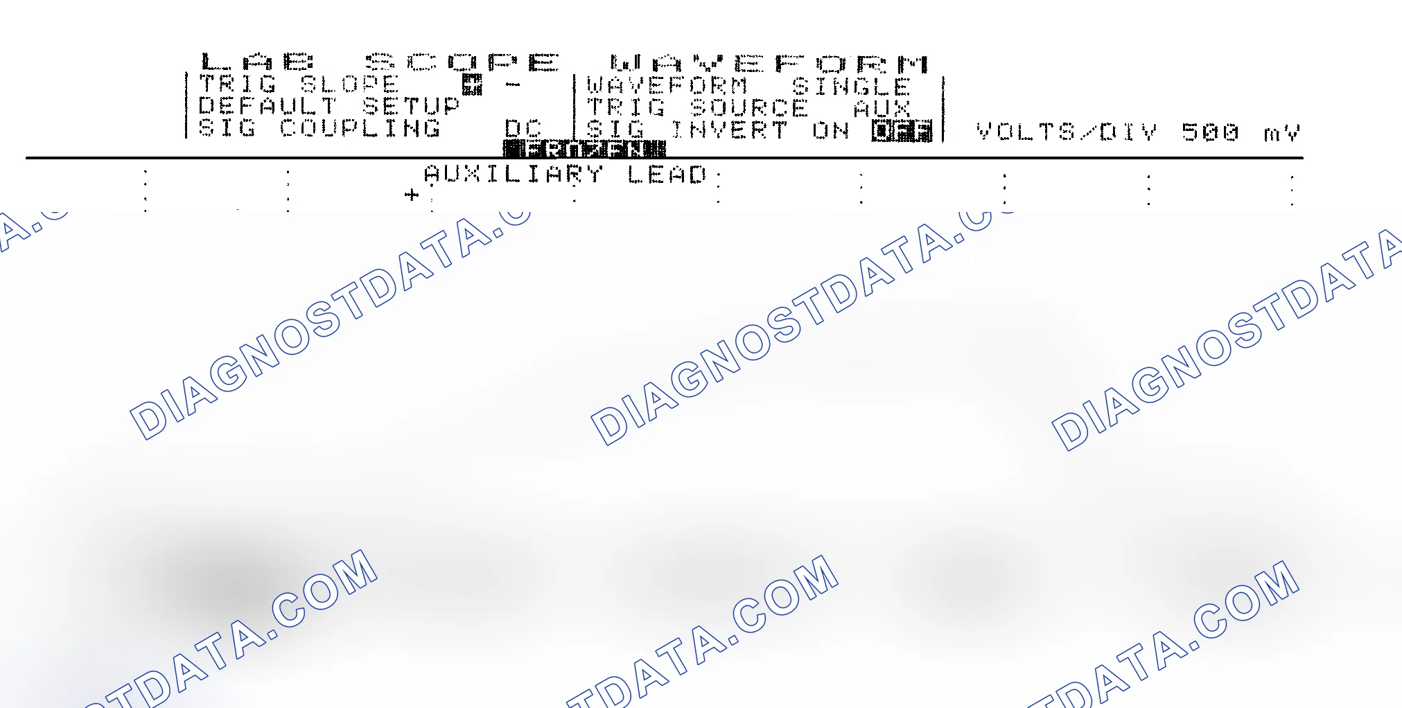 Scheme 14: Single Injector w/Excessive Current Flow - Current Pattern