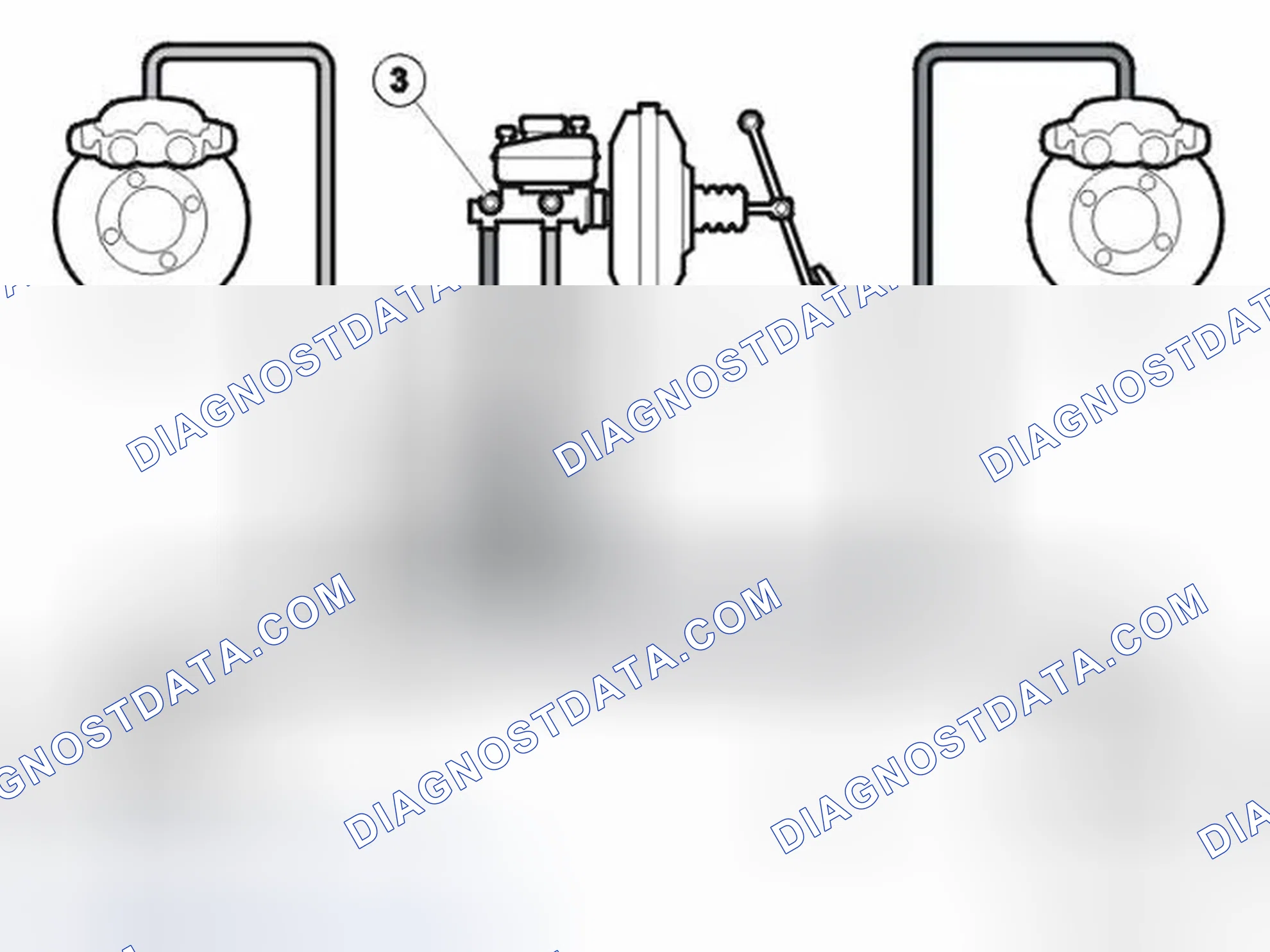 Scheme 316: HYDRAULIC BRAKING SYSTEM