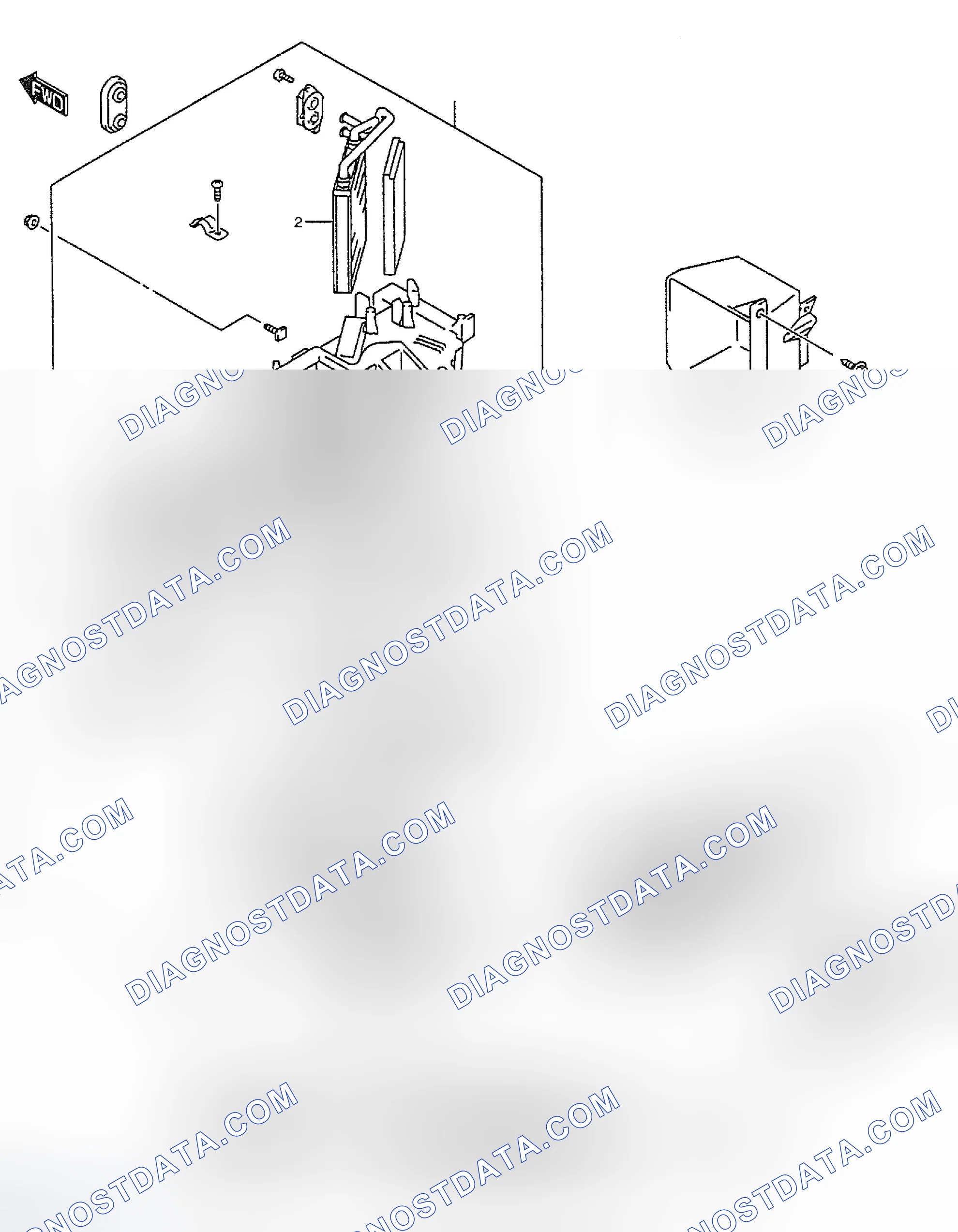 Scheme 28: HEATER UNIT COMPONENTS