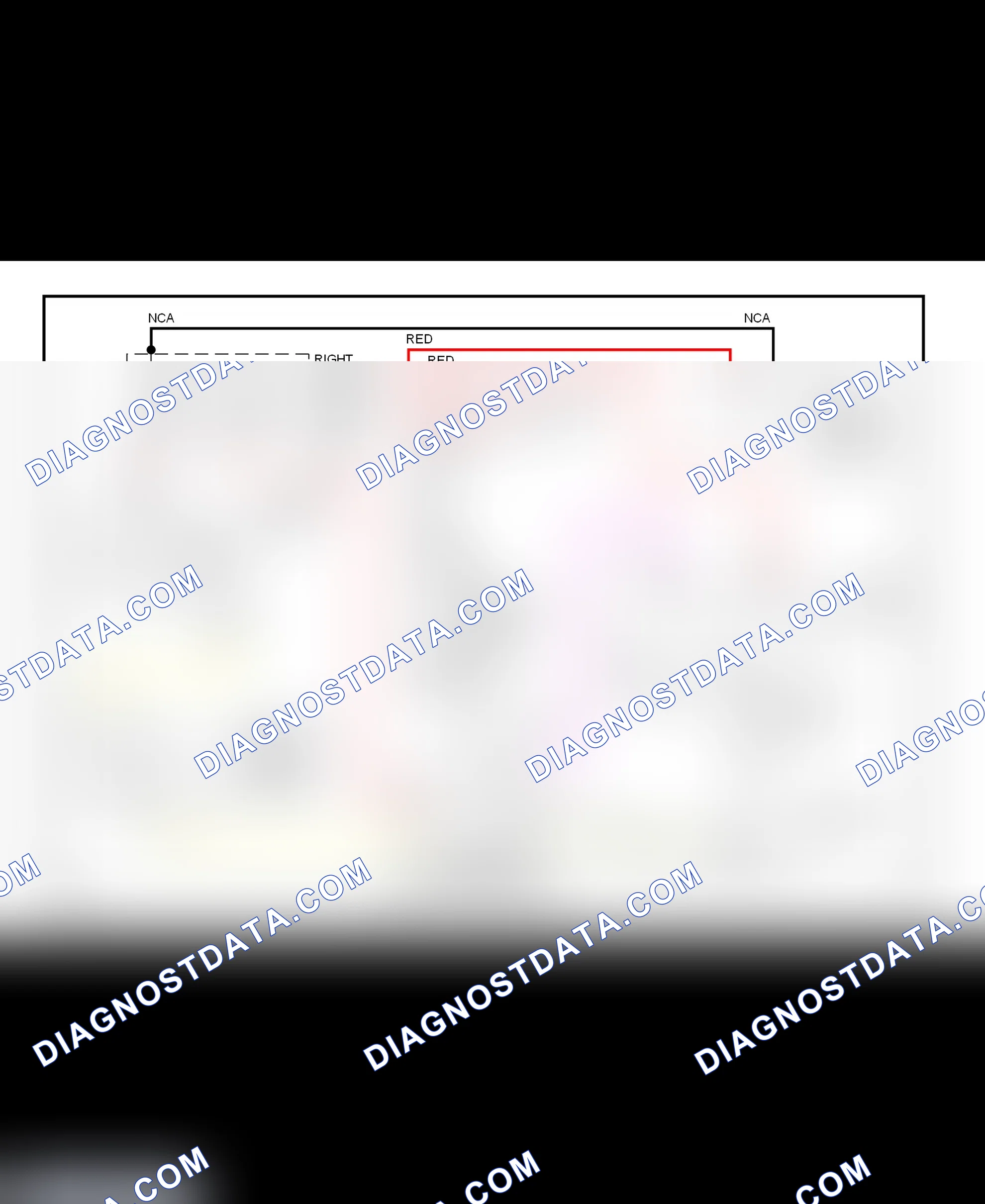Fig. 25: Starting System Wiring Diagram (DeVille & Eldorado)