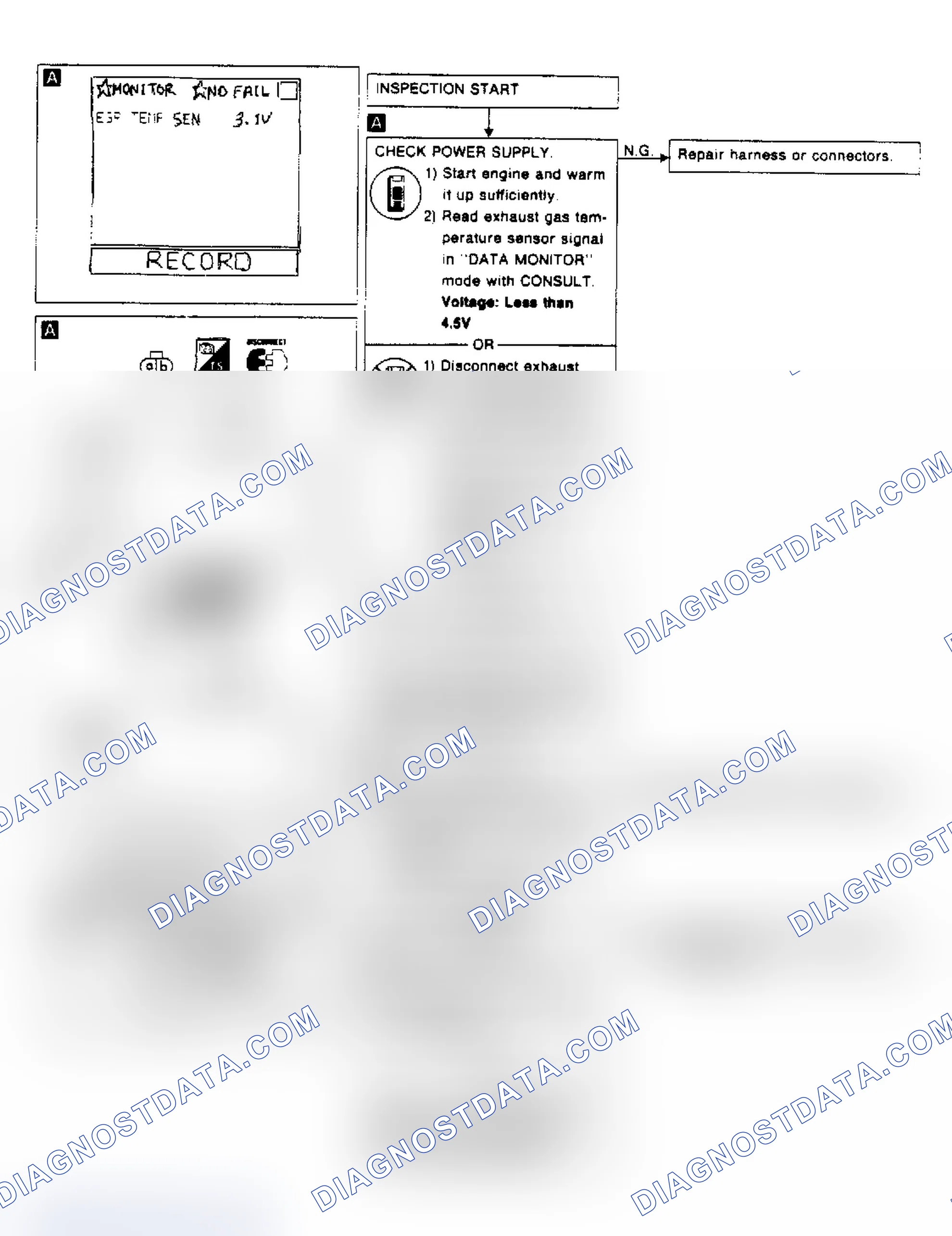 Scheme 14: CODE 35: EGR TEMP. SENSOR (CALIF.)