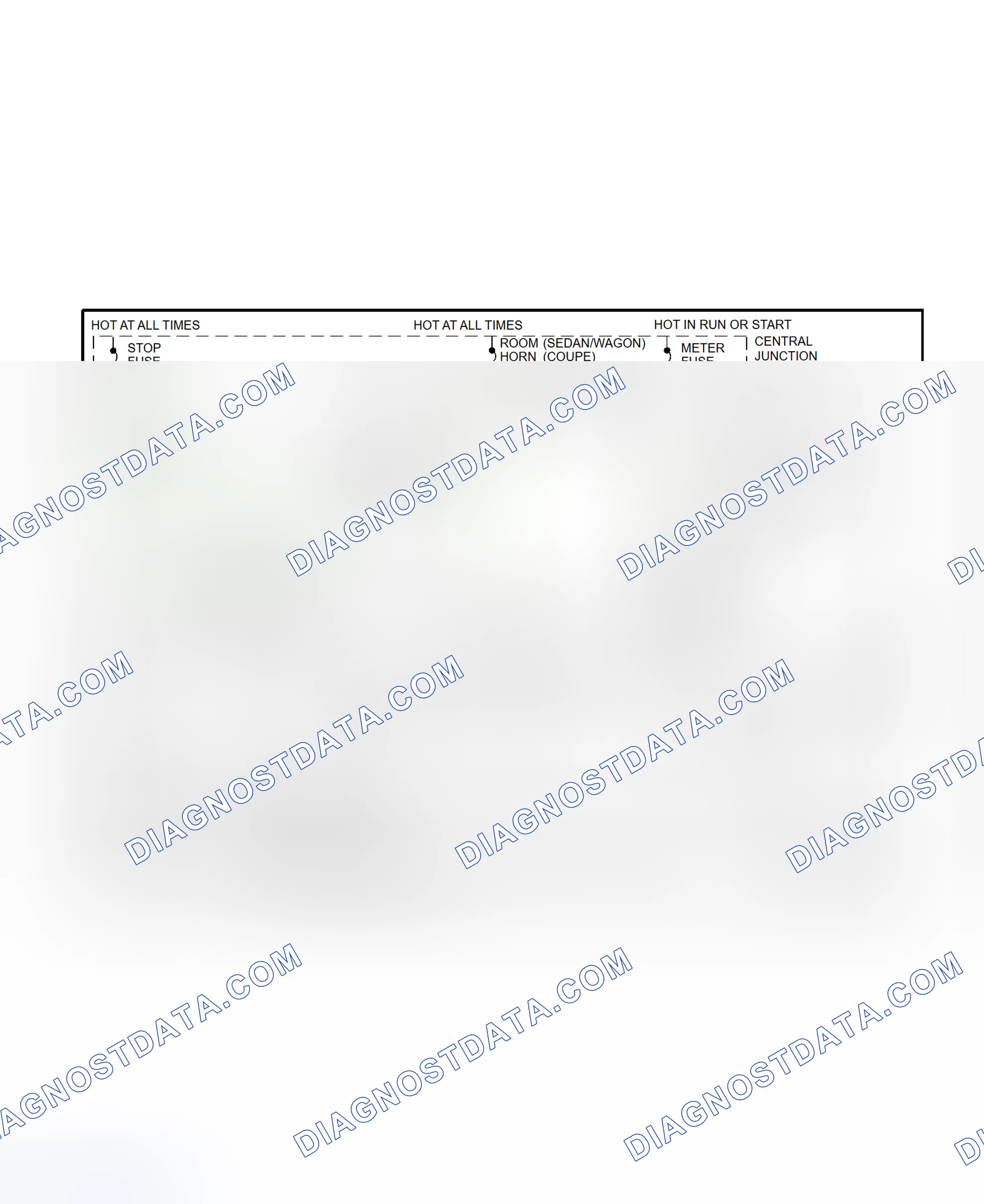 Scheme 9: Shift Interlock Wiring Diagram (1999 Escort & Tracer Coupe/Sedan/Wagon)