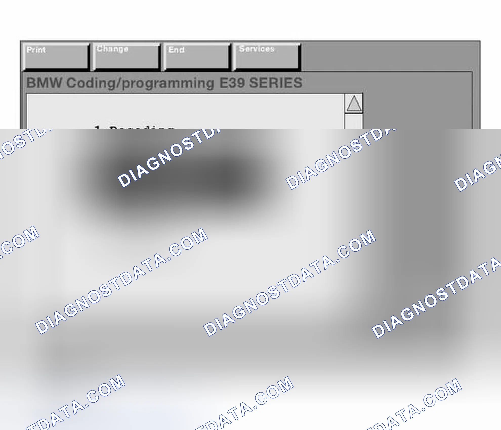 Scheme 70: Display of ZCS for Printout