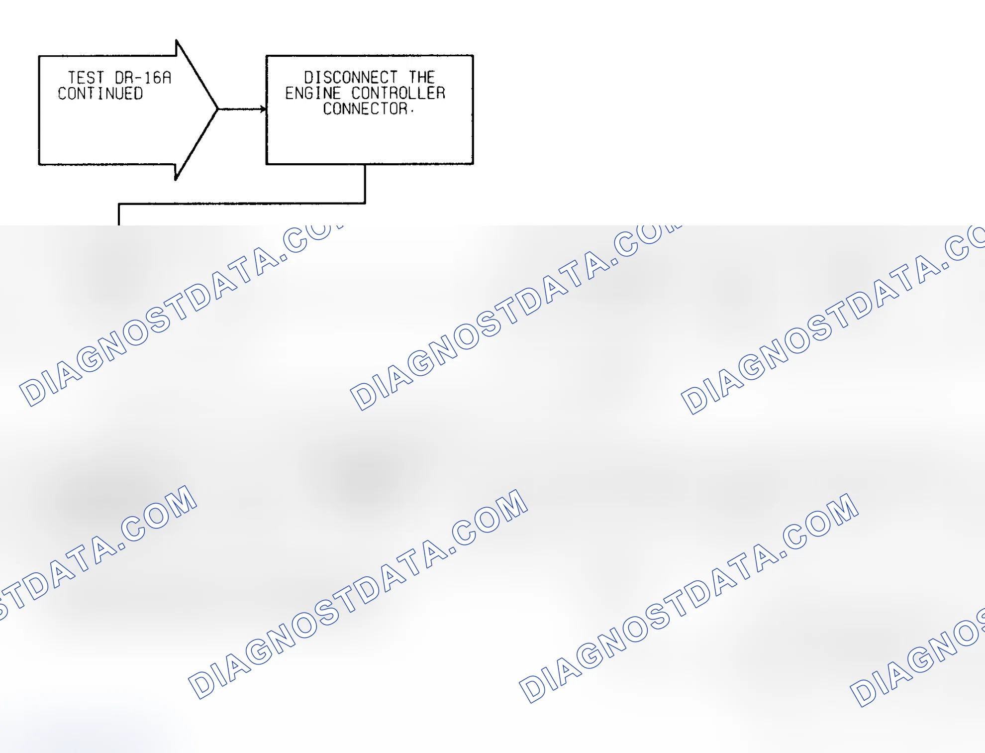 Scheme 388: Test DR-16A (2 of 2) Injector No. 1 Control Circuit