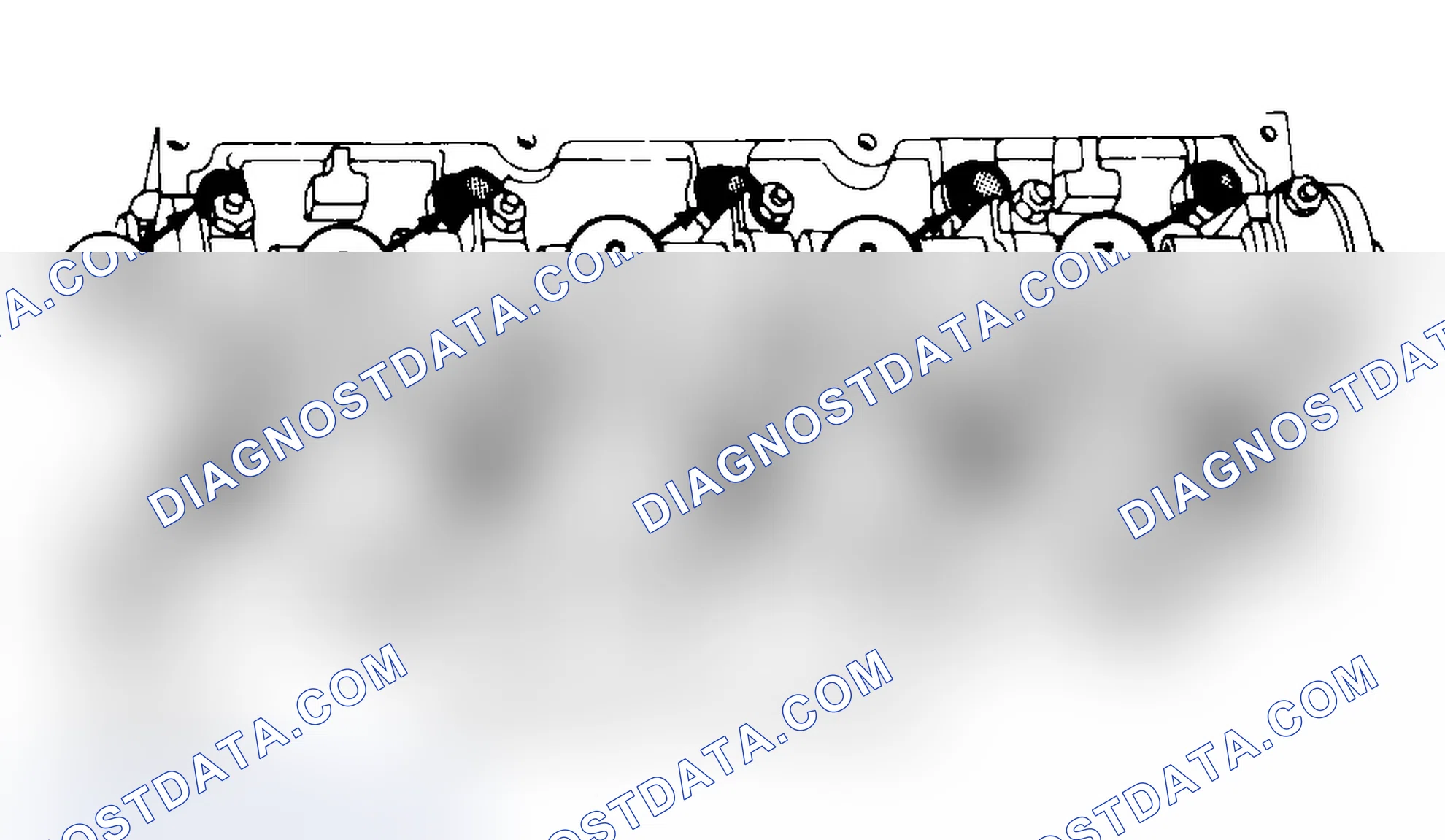 Scheme 3: Typical Cylinder Head Tightening or Loosening Sequence