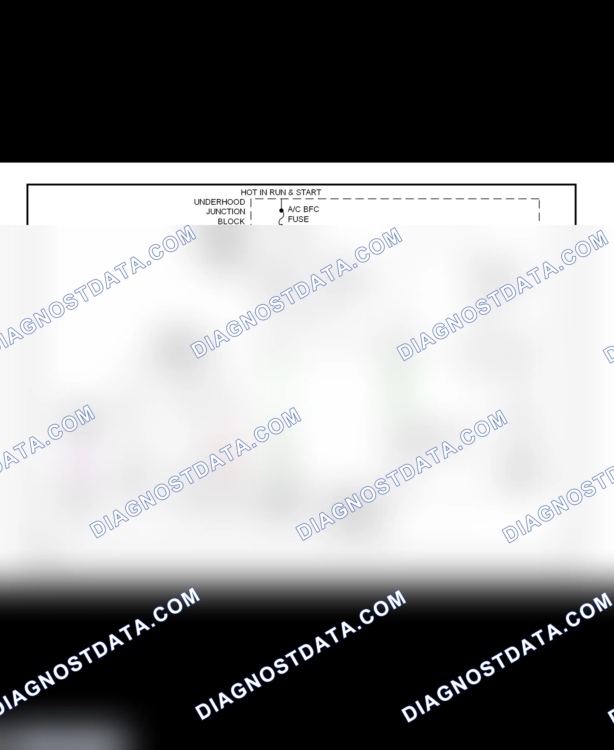 Scheme 2: A/C Compressor Clutch Control Circuit Wiring Diagram (2001 Alero & Grand Am 2.4L VIN T Engine)