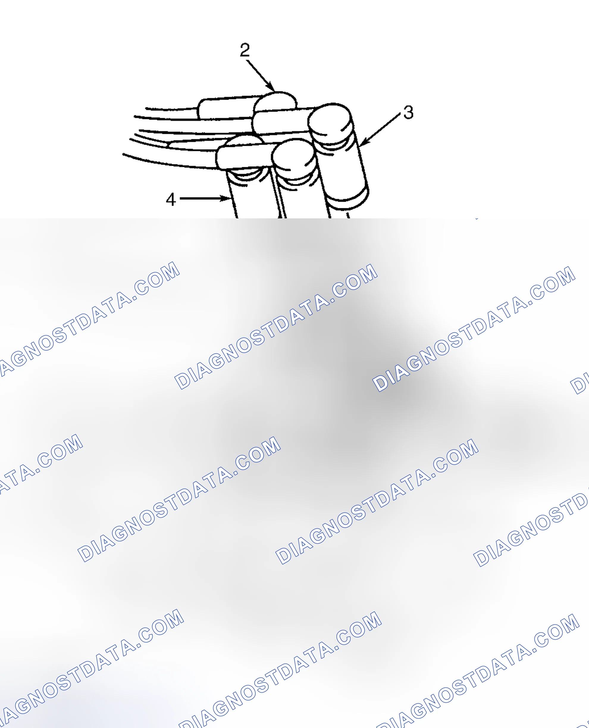 Scheme 9: Ignition Wire Routing (Mazda6 2.3L)