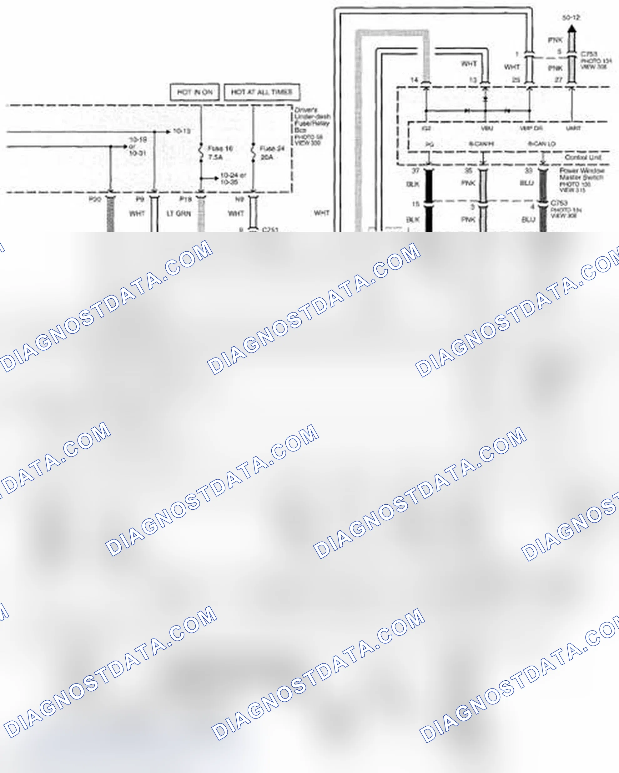 Scheme 378: Keyless/Power Door Locks/Security System Circuit Diagram (Page 130-3)