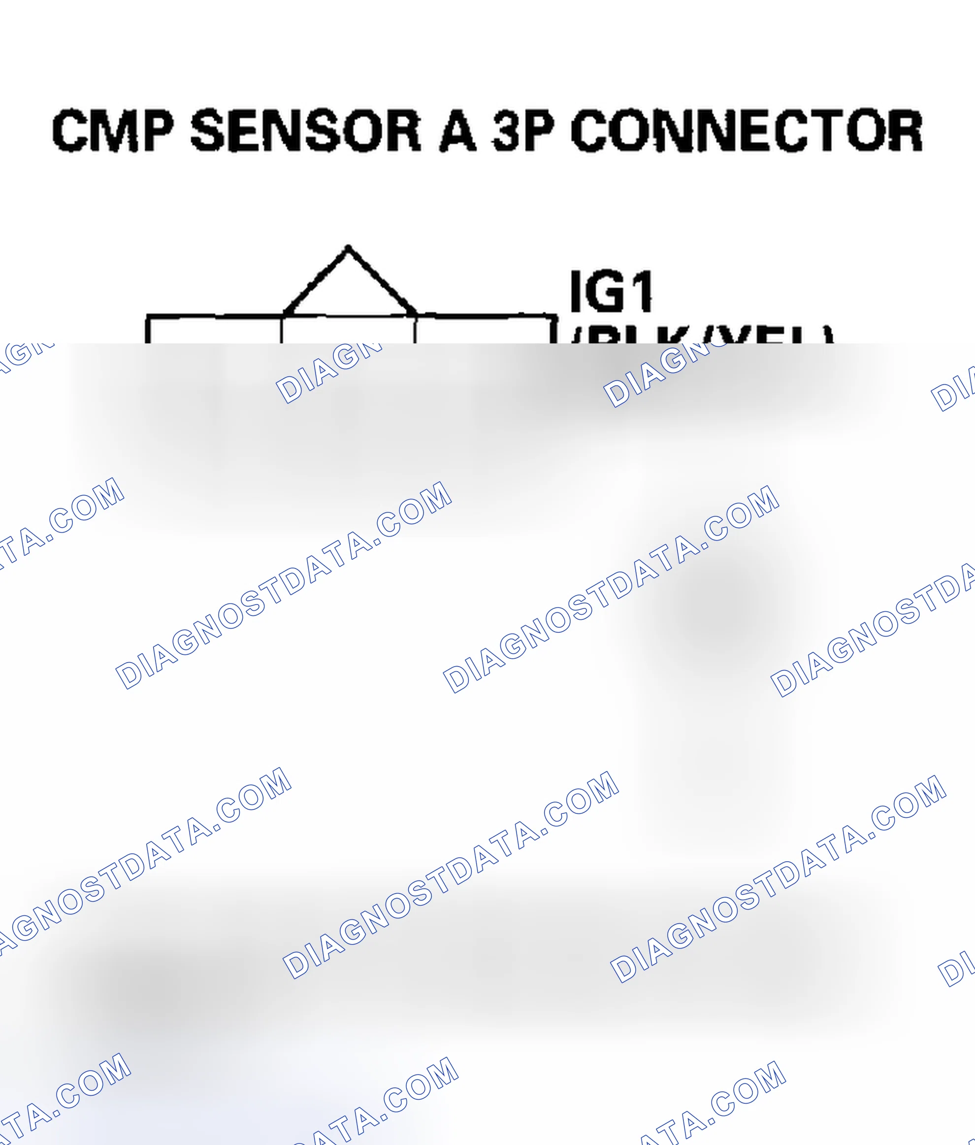 Scheme 318: DTC P0340, P0344: CMP Sensor A No Signal (2002-2004 models); CMP Sensor A Circuit Intermittent Inter