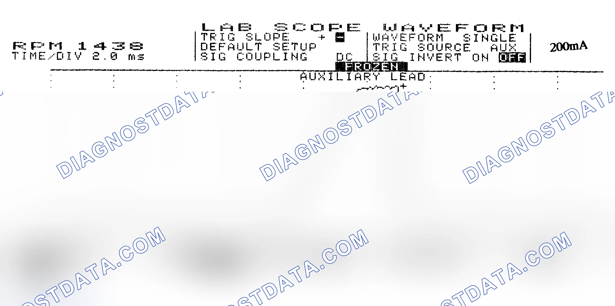 Scheme 15: Single Injector w/Normal Current Flow - Current Pattern