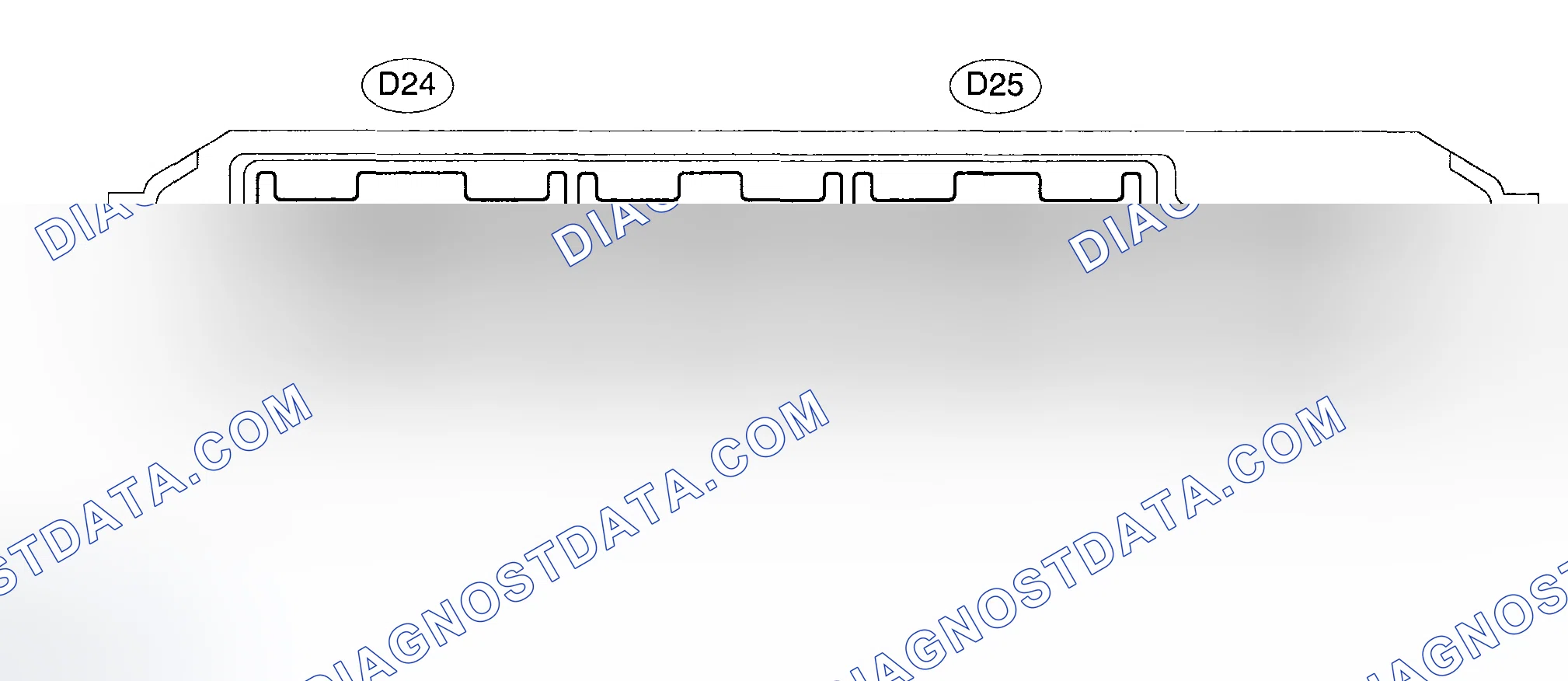 Scheme 184: TERMINALS OF ECU