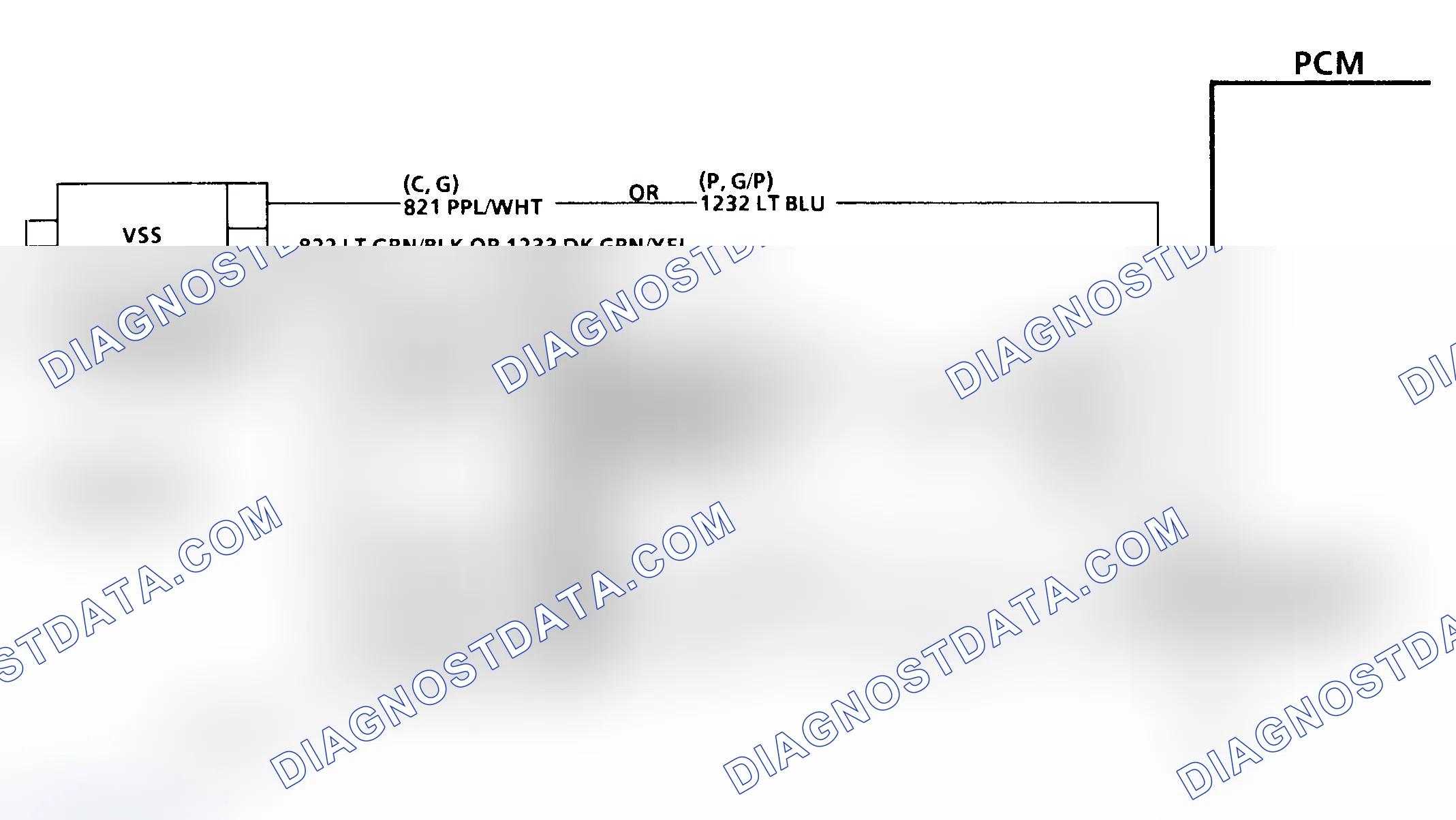 Scheme 242: CODE 24, Schematic, VSS (2WD W/ 4L80E Transmission)