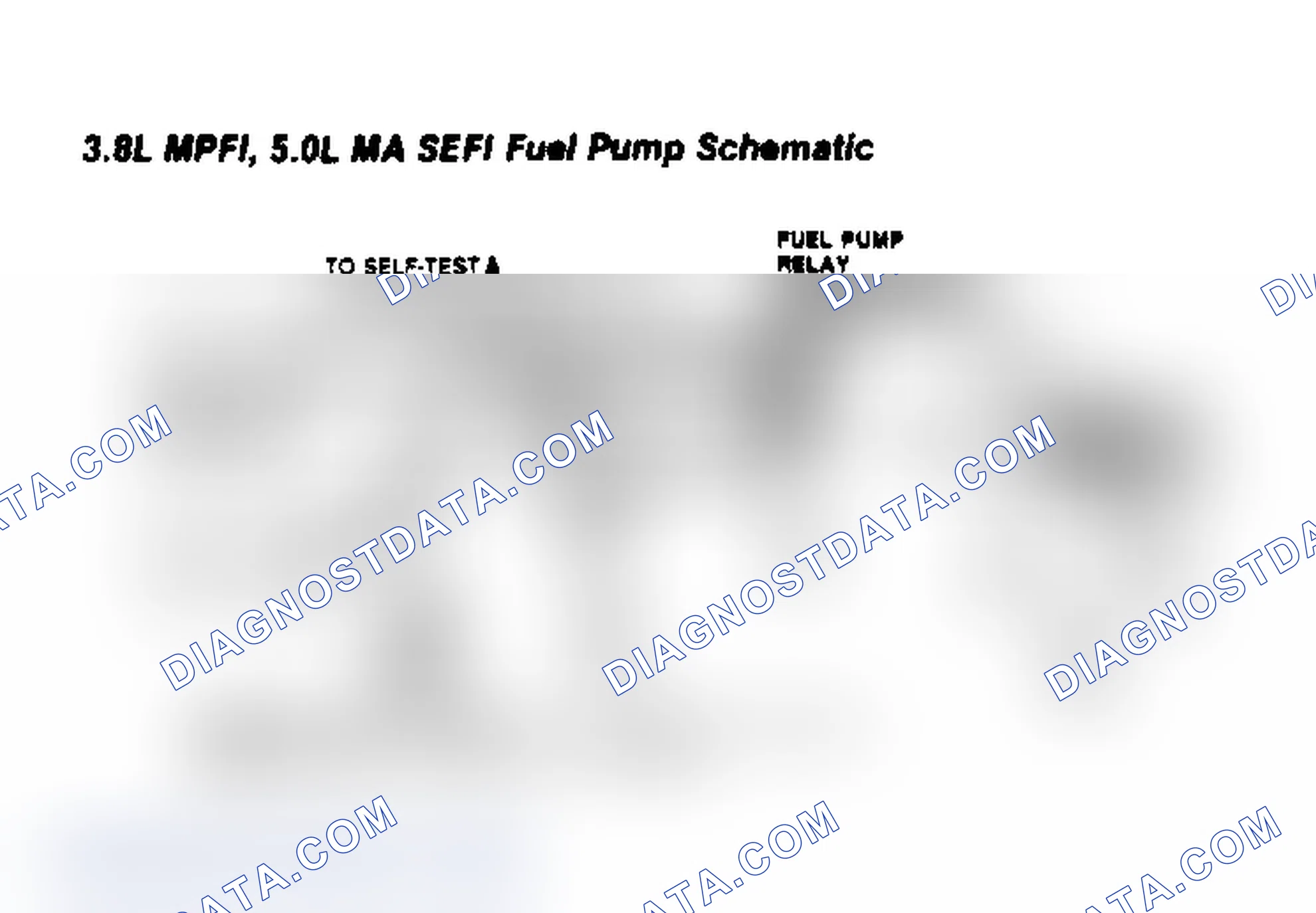 Scheme 183: Fuel Pump Circuit Wiring Diagrams (MA SEFI)