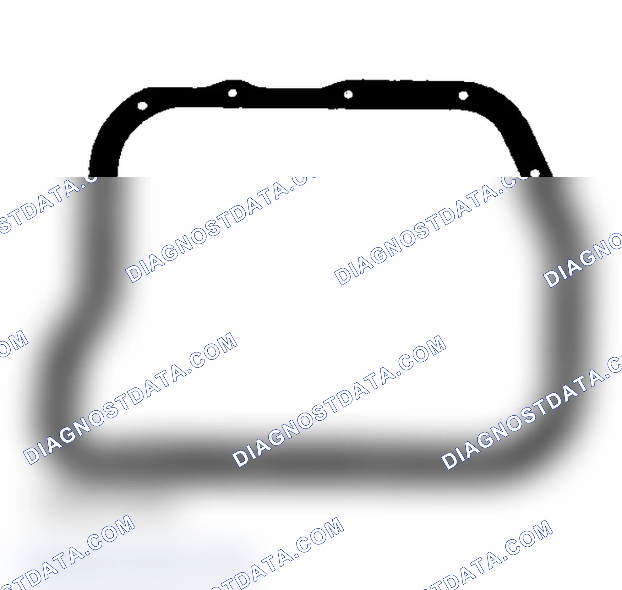 Scheme 2: Identifying Oil Pan Gasket (36RH, 46RE & 47RE)