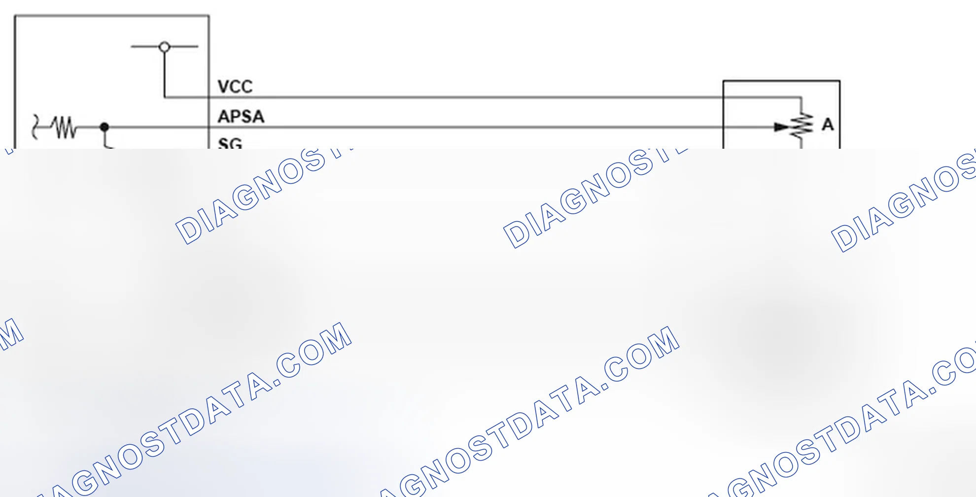 Scheme 226: Accelerator Pedal Position (APP) Sensor A (Throttle Position (TP) Sensor D) Circuit Diagram