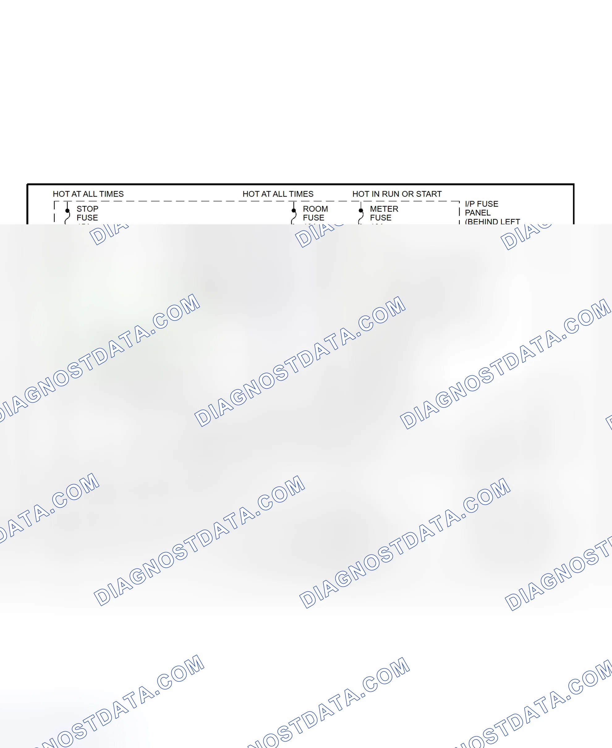 Scheme 73: Shift Interlock System Wiring Diagram (1997-98 Escort & Tracer)