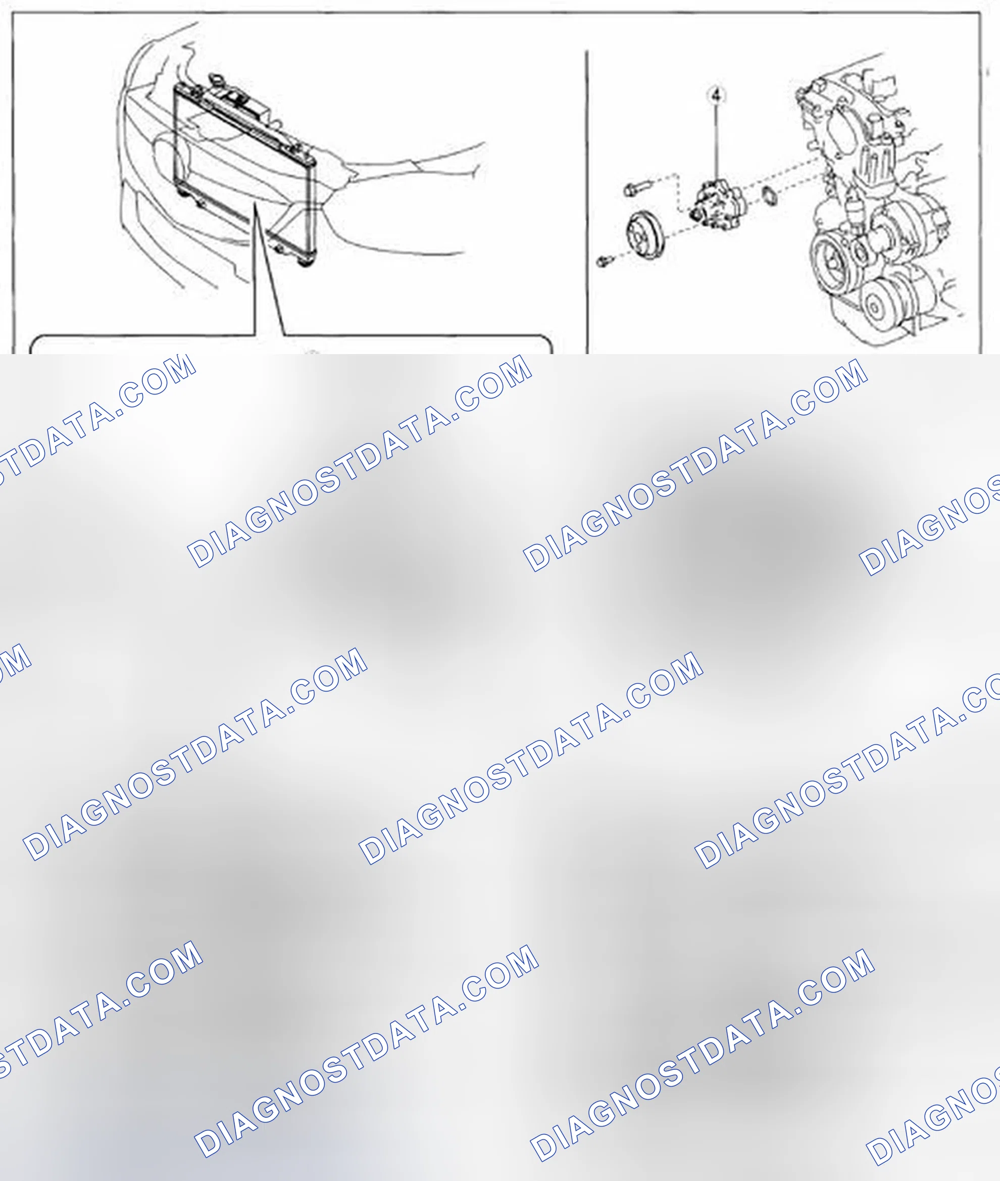 Scheme 1: Cooling System Components Location