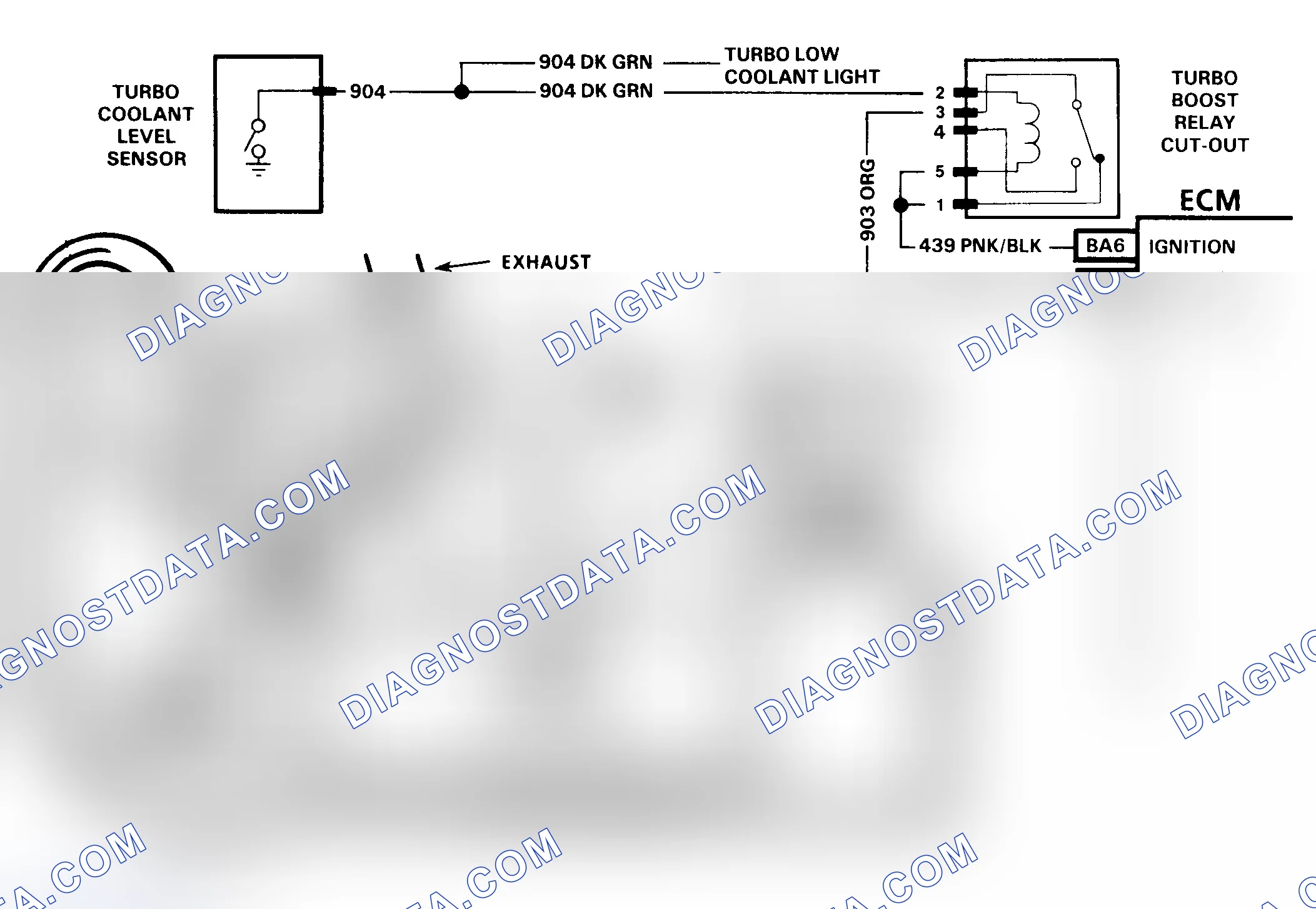 Scheme 126: Code 31 Schematic (4.3L Turbo) Turbo Overboost