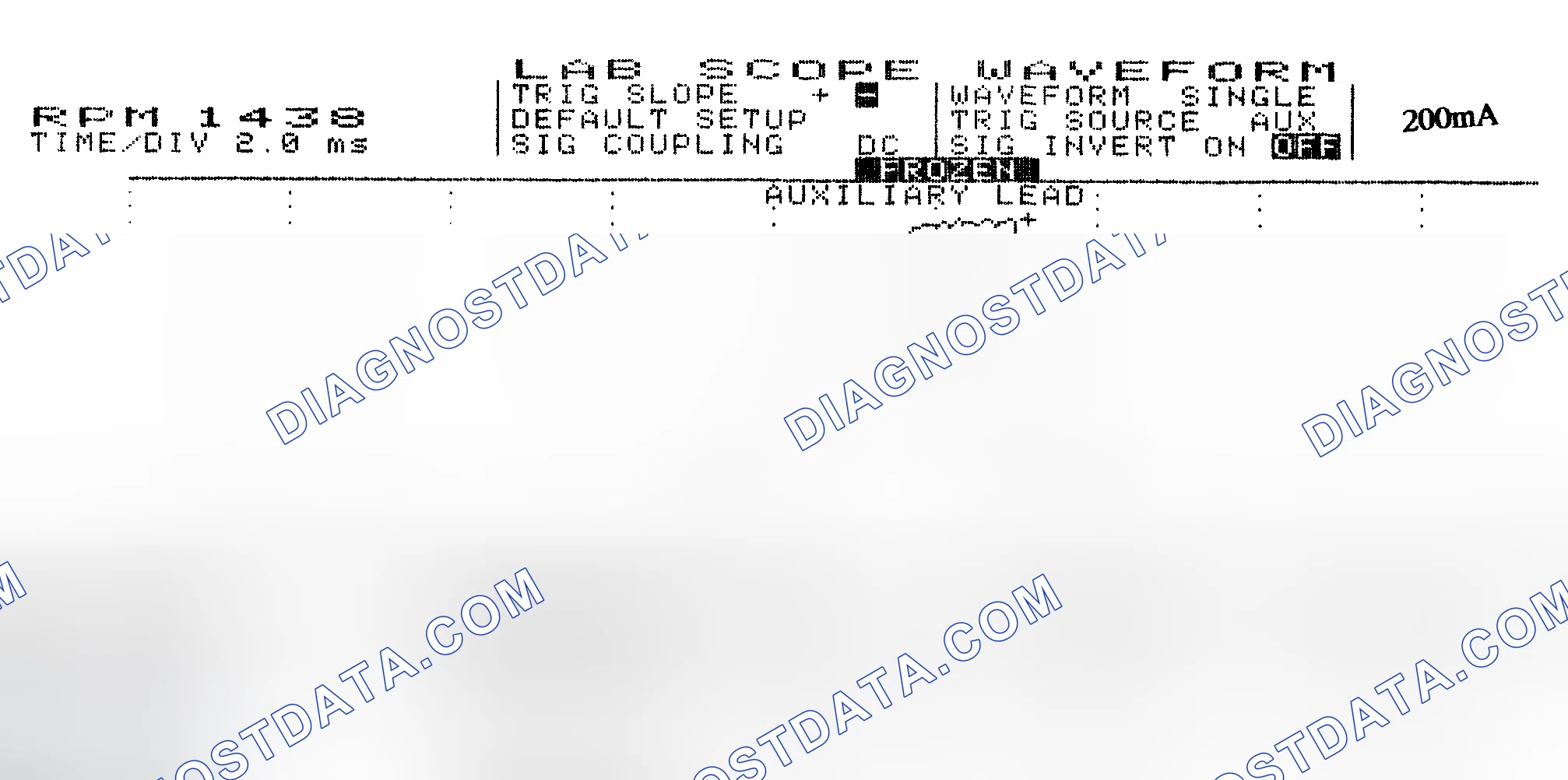Scheme 15: Single Injector w/Normal Current Flow - Current Pattern