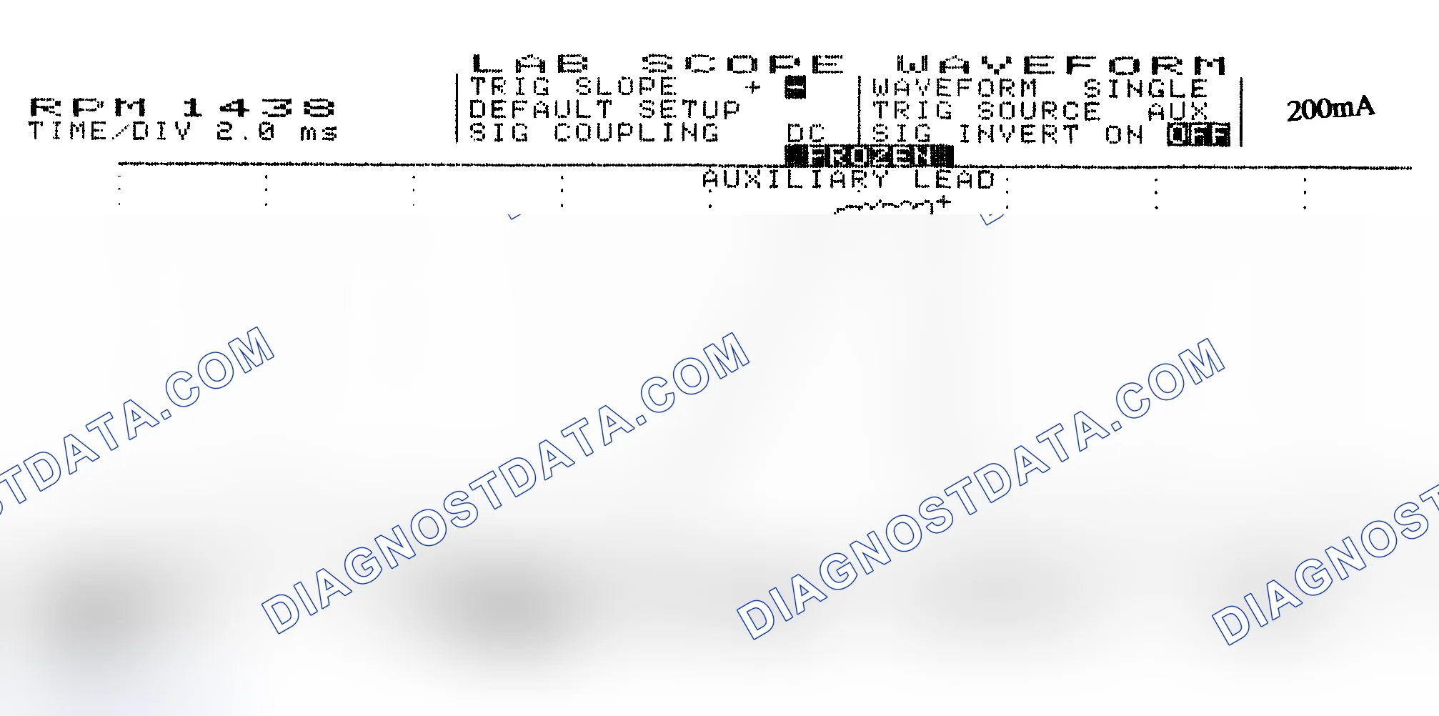 Scheme 15: Single Injector w/Normal Current Flow - Current Pattern