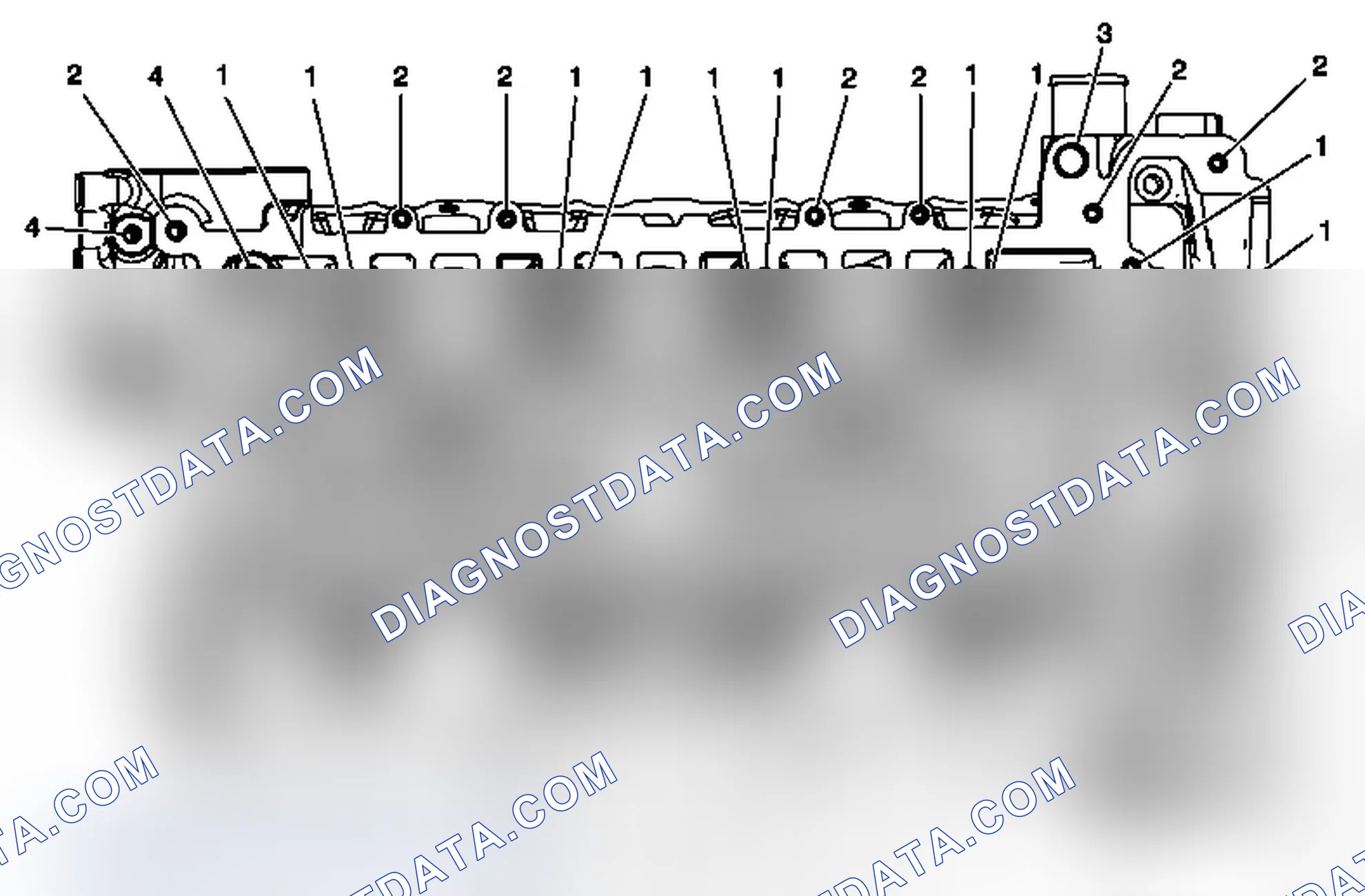 Scheme 64: Cylinder Head- Top View
