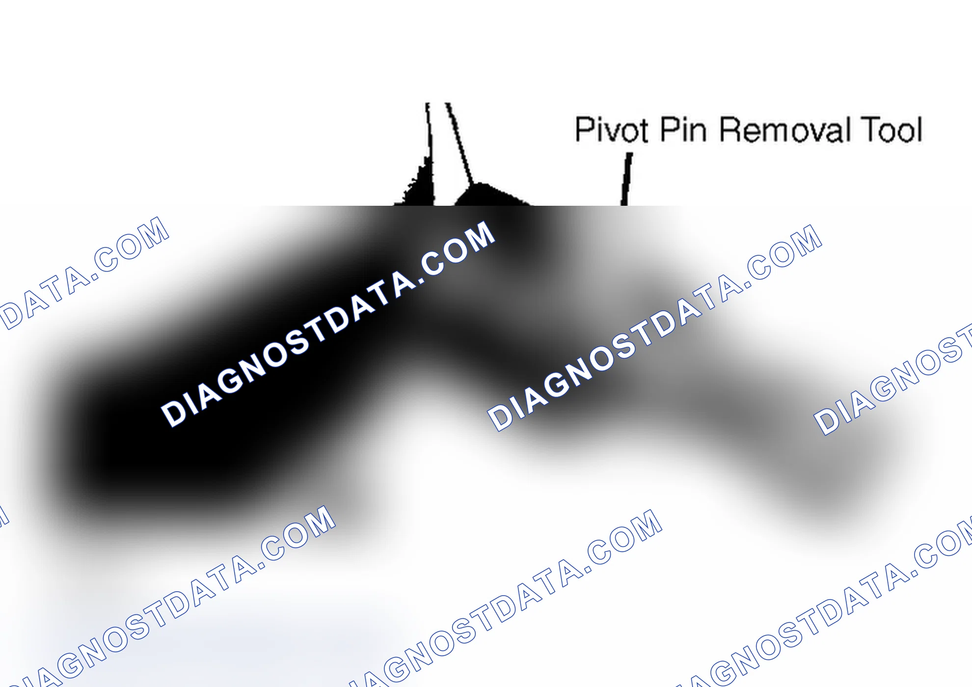 Scheme 6: Tilt Column Pivot Pin Removal