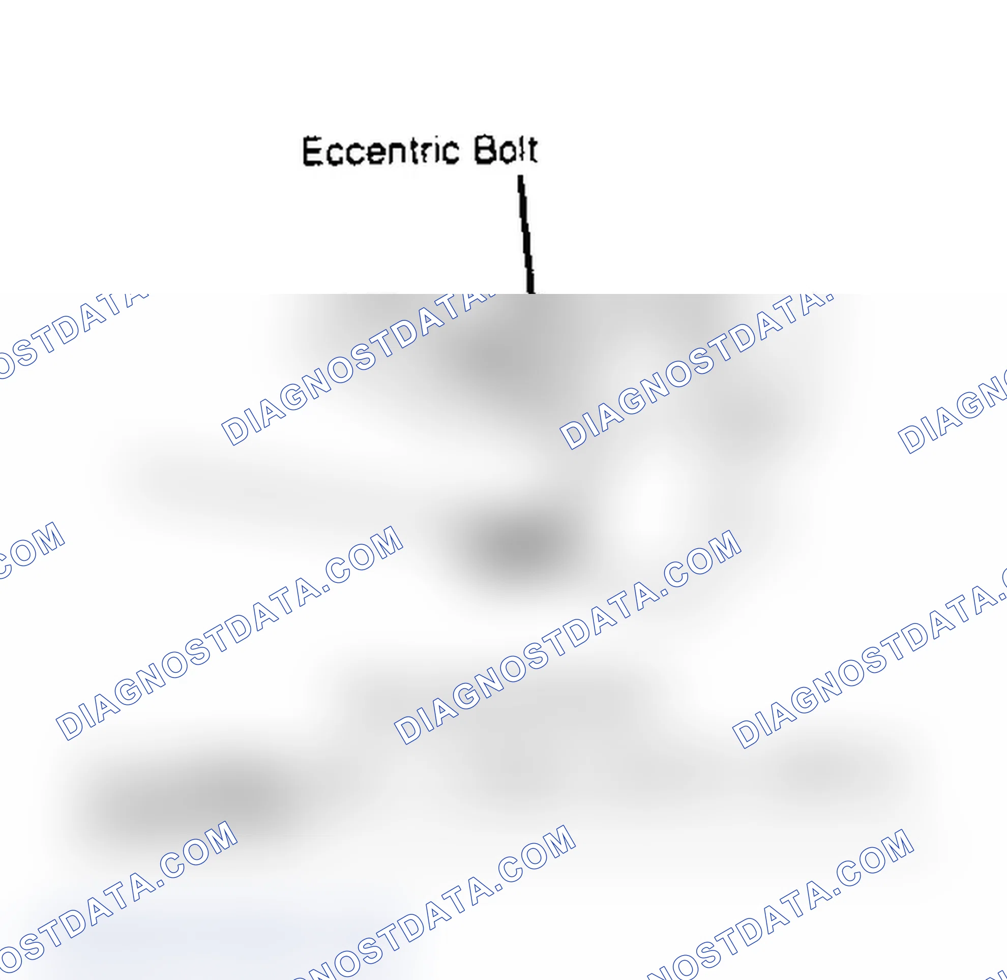 Scheme 2: Toe adjustment. To increase toe-in, increase eccentric width at contact point.