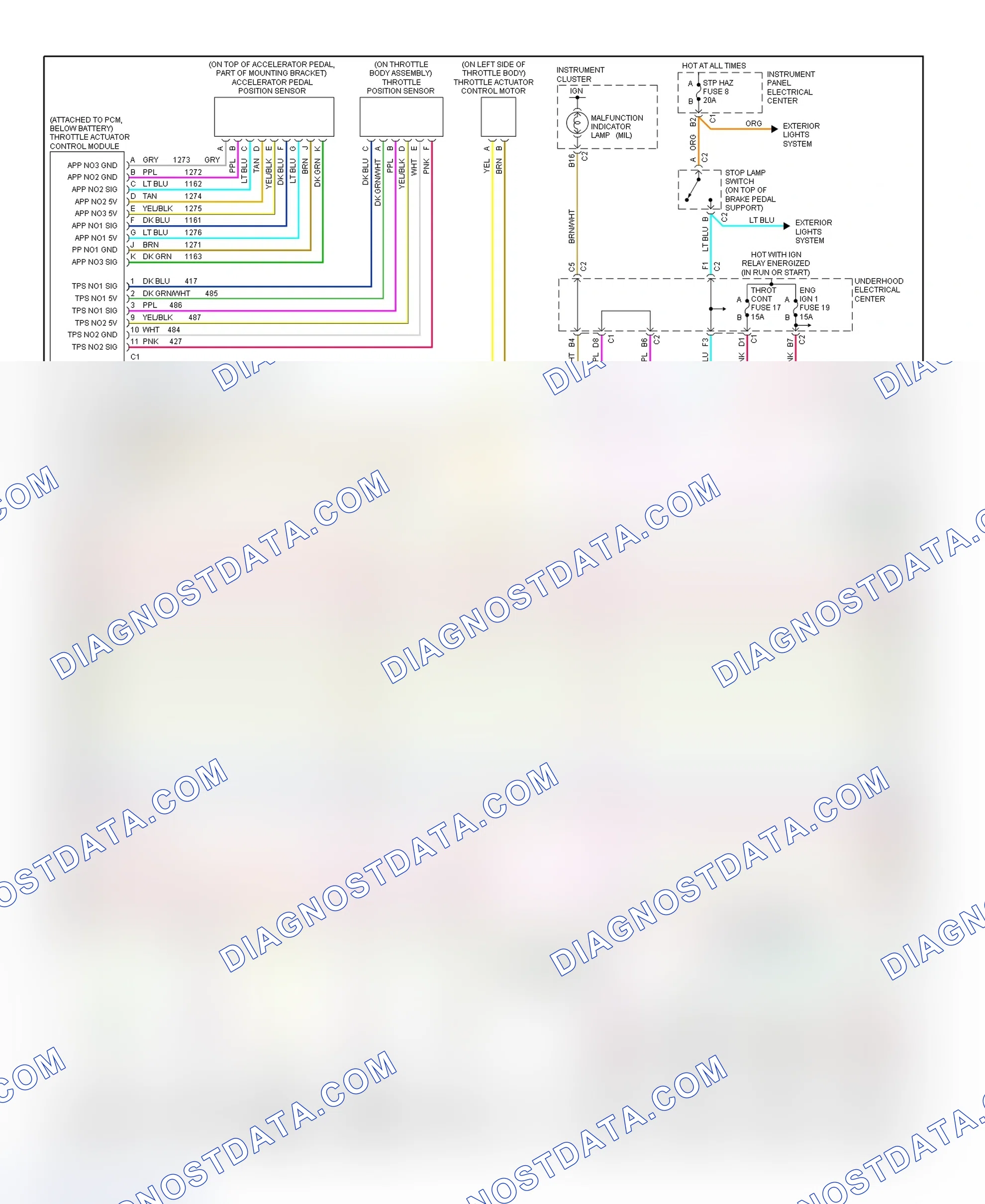 Scheme 66: PCM Wiring Diagram (Corvette - 5.7L - 3 Of 4)
